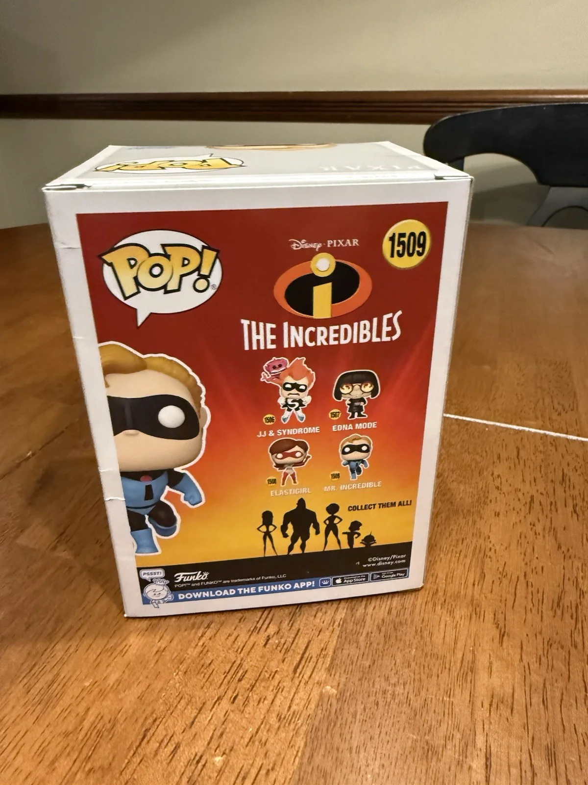 Craig T. Nelson — Craig T Nelson Signed Disney Pixar 1509 Mr. Incredible Funko POP! JSA CK28033, изображение 5