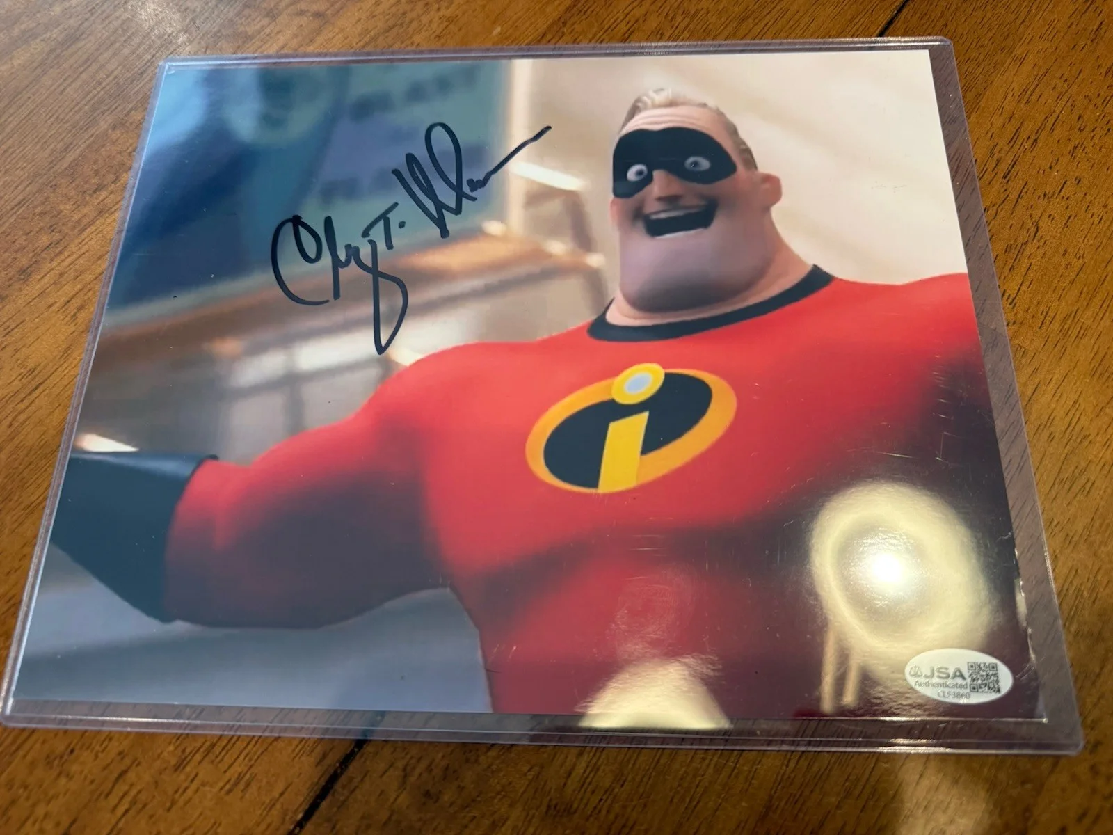 Craig T Nelson — Craig T. Nelson Signed Mr. Incredible 8x10 Photo The Incredibles JSA COA 2, image 3