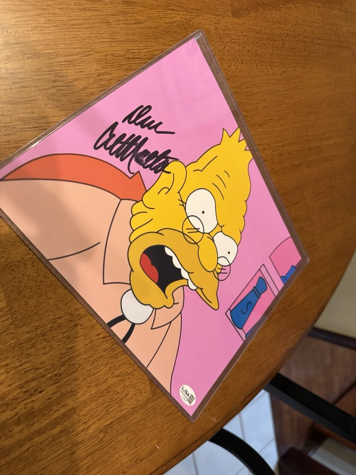 Dan Castellaneta Signed 8x10 Photo Autograph Grandpa Simpson, JSA COA, image 4