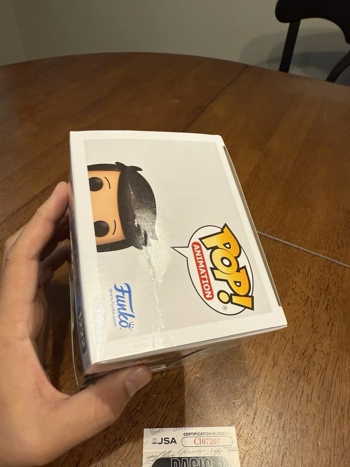 H. Jon Benjamin — H. Jon Benjamin Autographed JSA Bob's Burgers Young Bob Belcher Funko Pop!, изображение 3