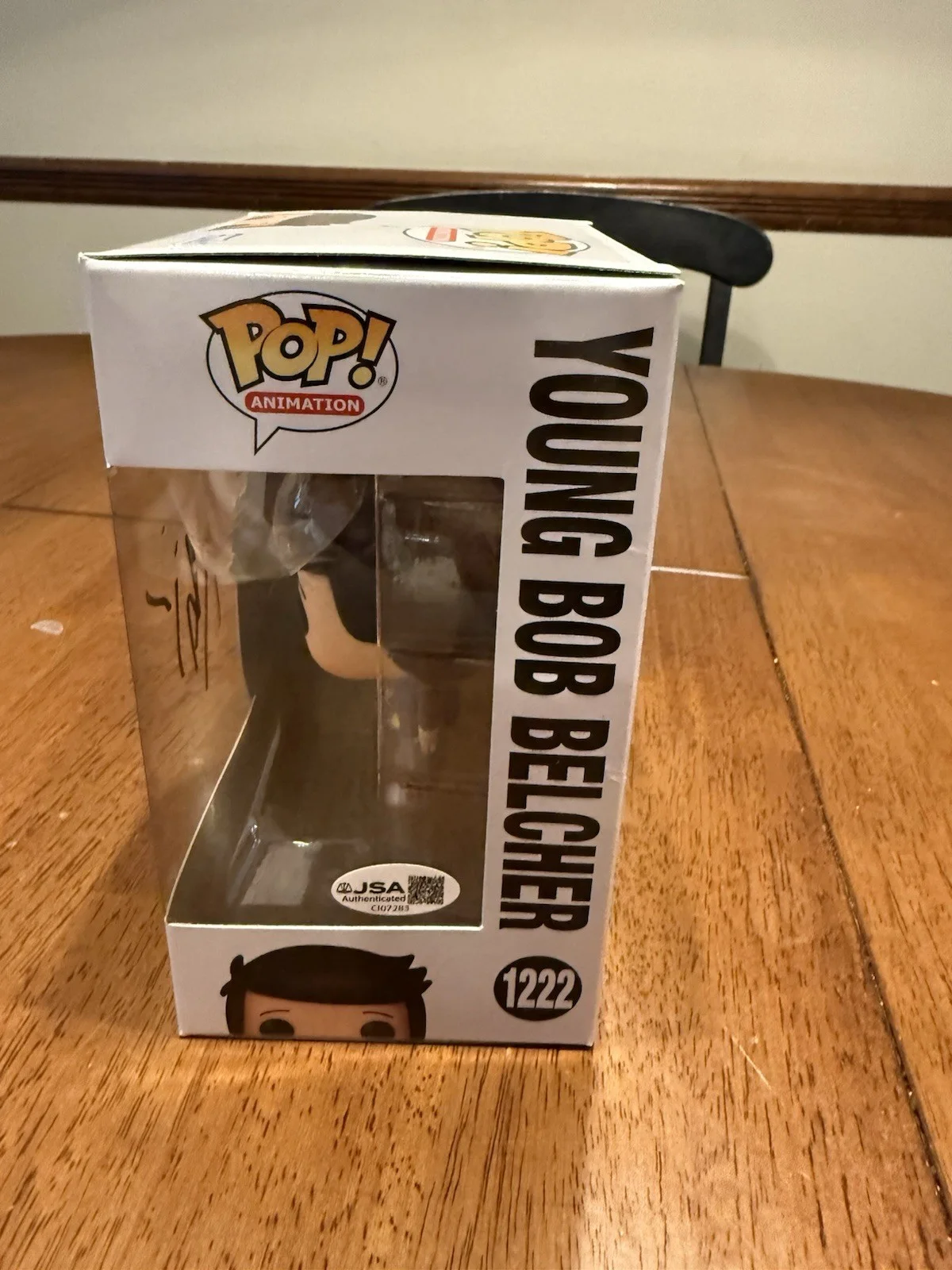 H. Jon Benjamin — H. Jon Benjamin Autographed JSA Bob's Burgers Young Bob Belcher Funko, изображение 3