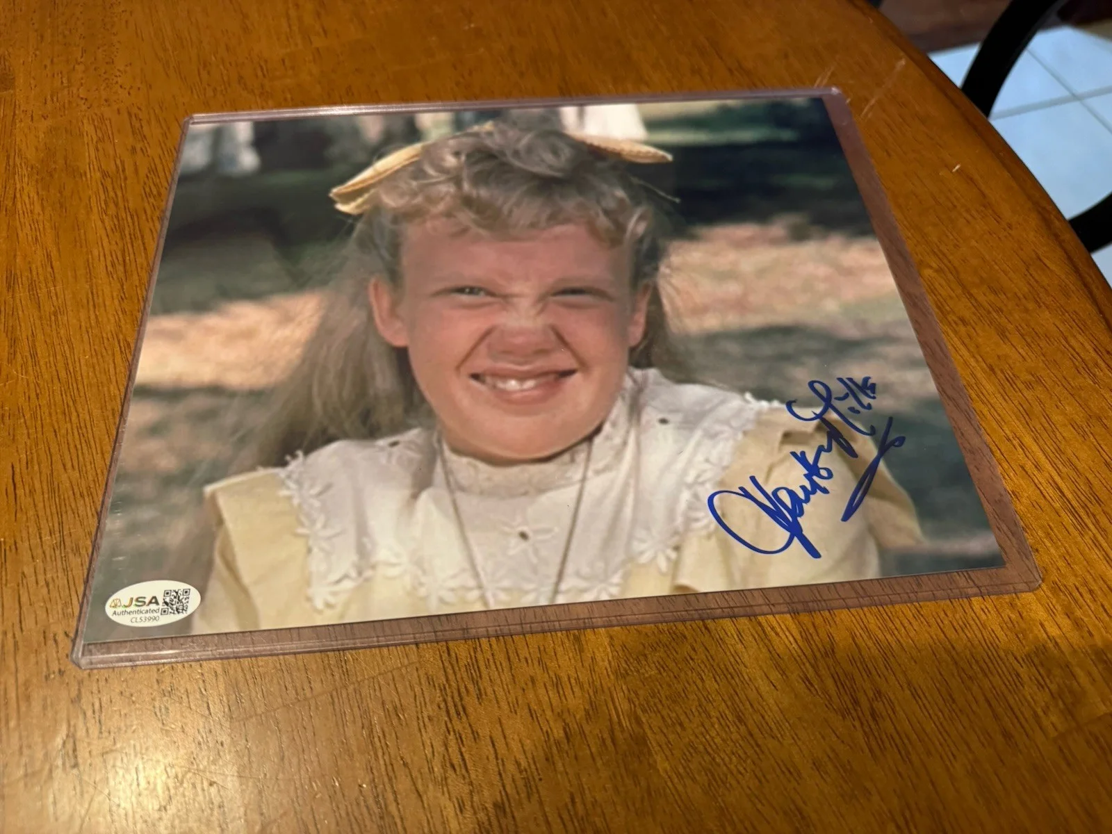 Haley Mills — Haley Mills SIGNED 8x10 Photo Disney JSA- Pollyanna- Authenticated, image 3