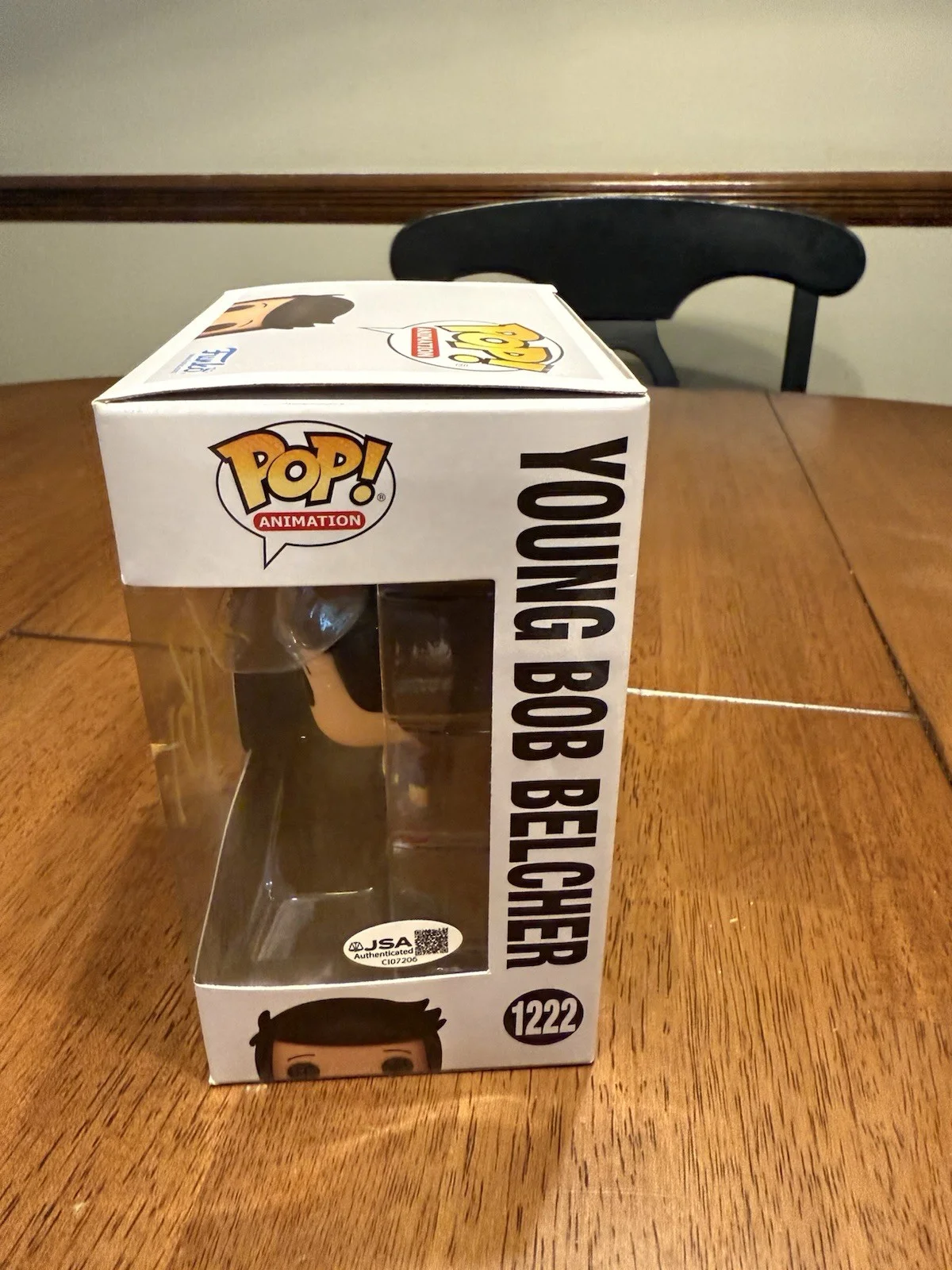 H. Jon Benjamin — H. Jon Benjamin Autographed Bob's Burgers Young Bob Belcher Funko Pop! JSA, изображение 3