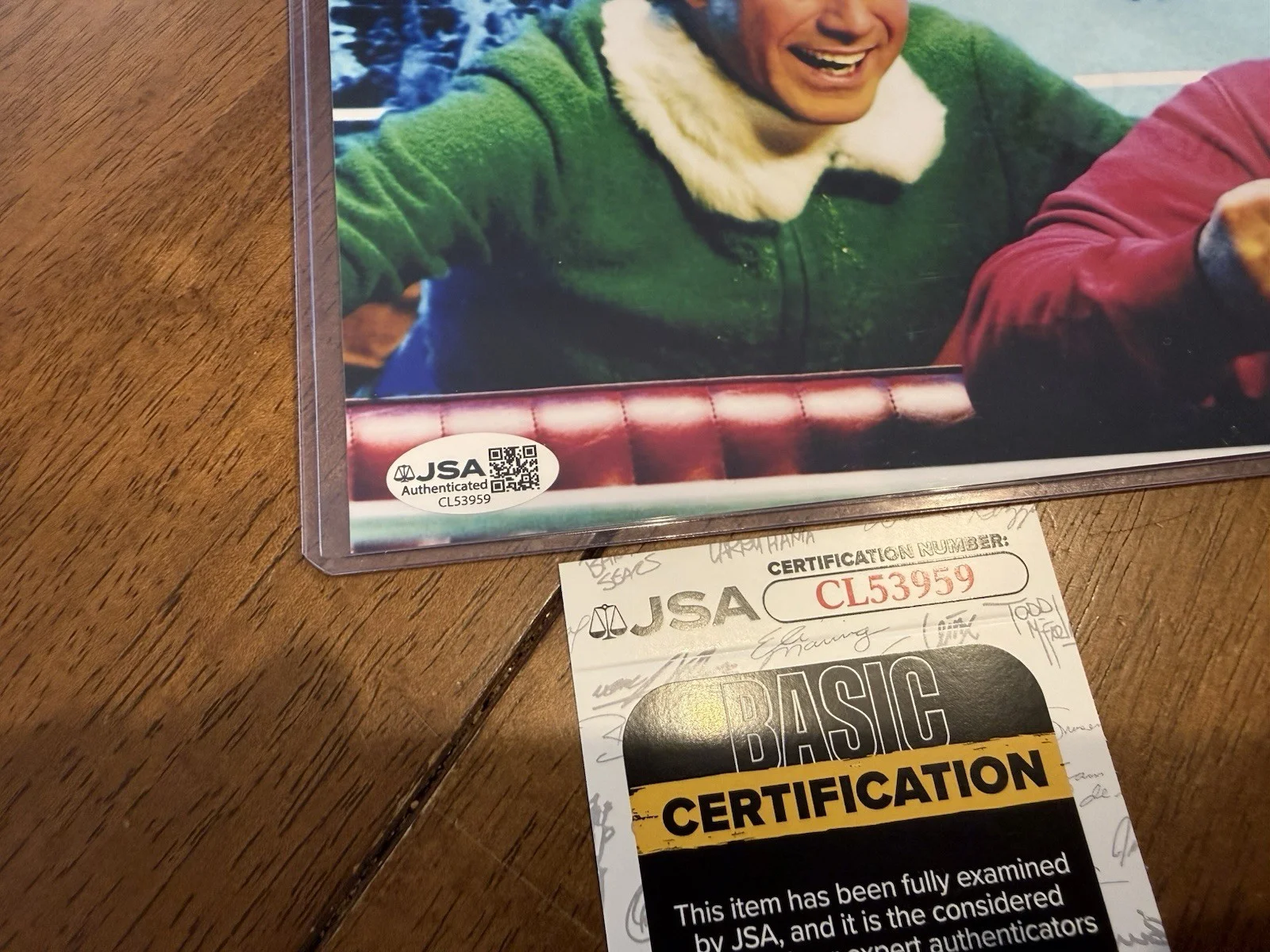 Ed Asner Authentic Signed 8x10 Photo Autographed, Elf, Santa Claus, JSA COA, image 2