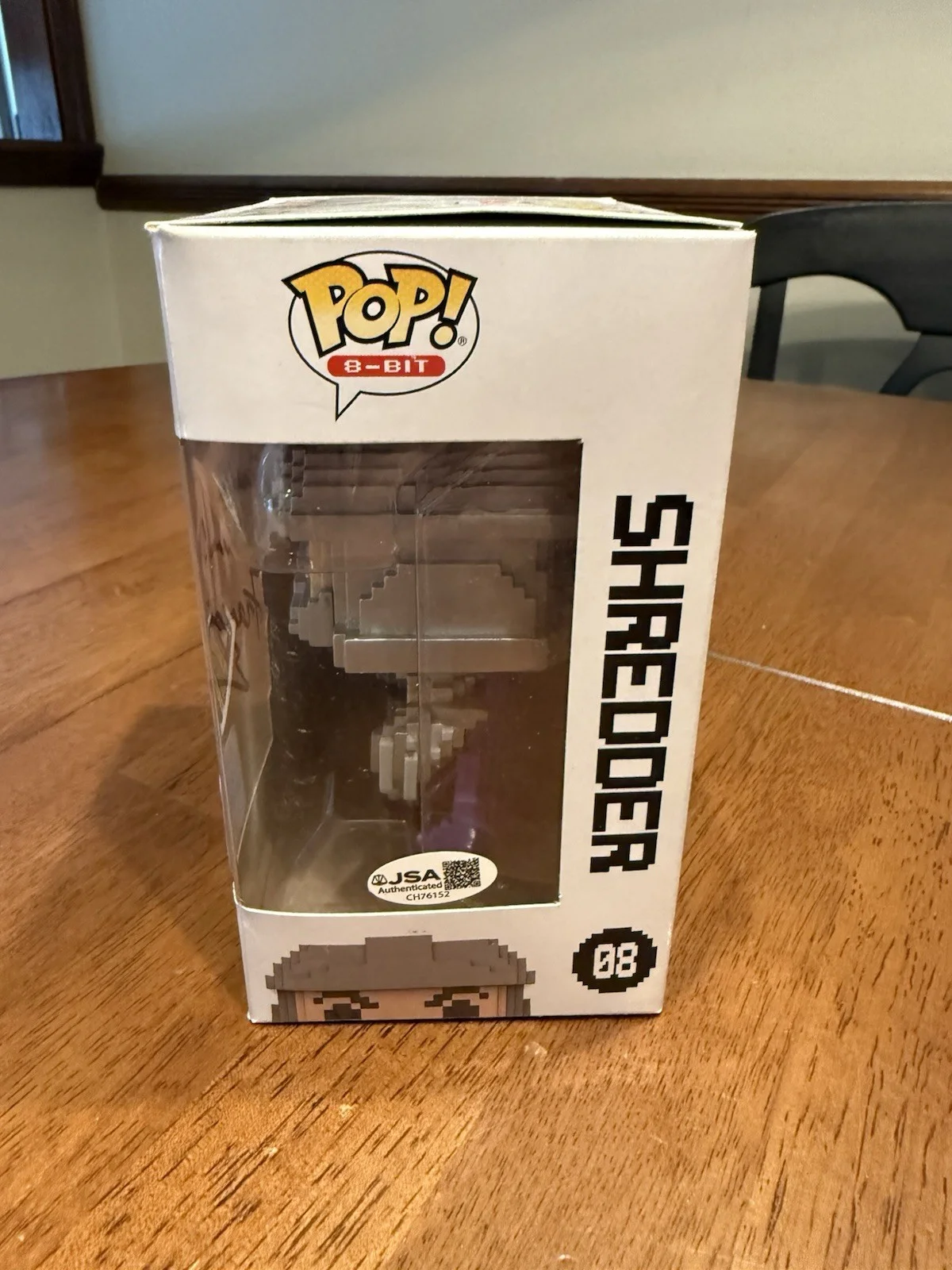 Francois Chau — Francois Chau Signed TMNT Shredder Funko # 08 Pop JSA COA, image 3