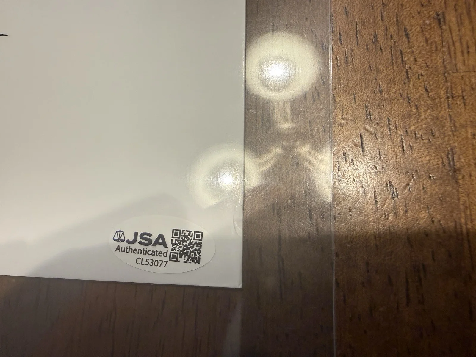 Fiona Shaw — FIONA SHAW Signed Autograph- White board- Harry Potter- Andor- JSA-CL53077, image 3