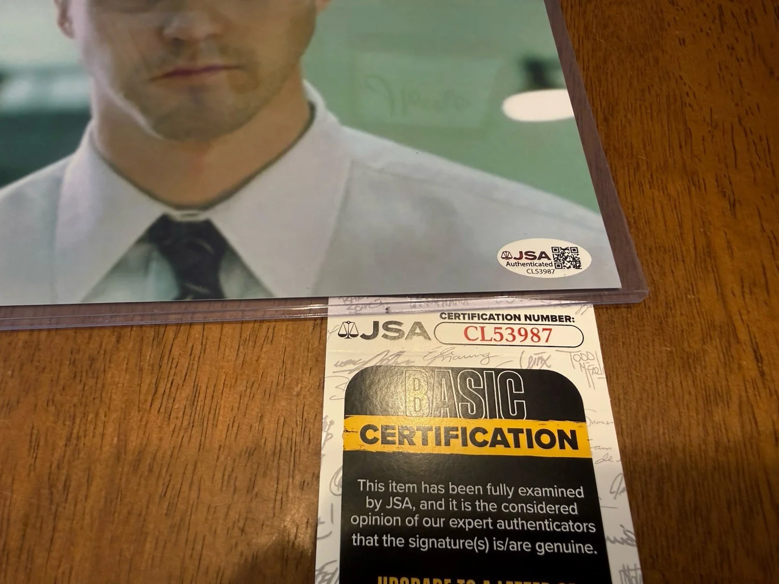 Edward Norton — Fight Club- Edward Norton Signed Photo 8x10 Authenticated JSA COA, изображение 2