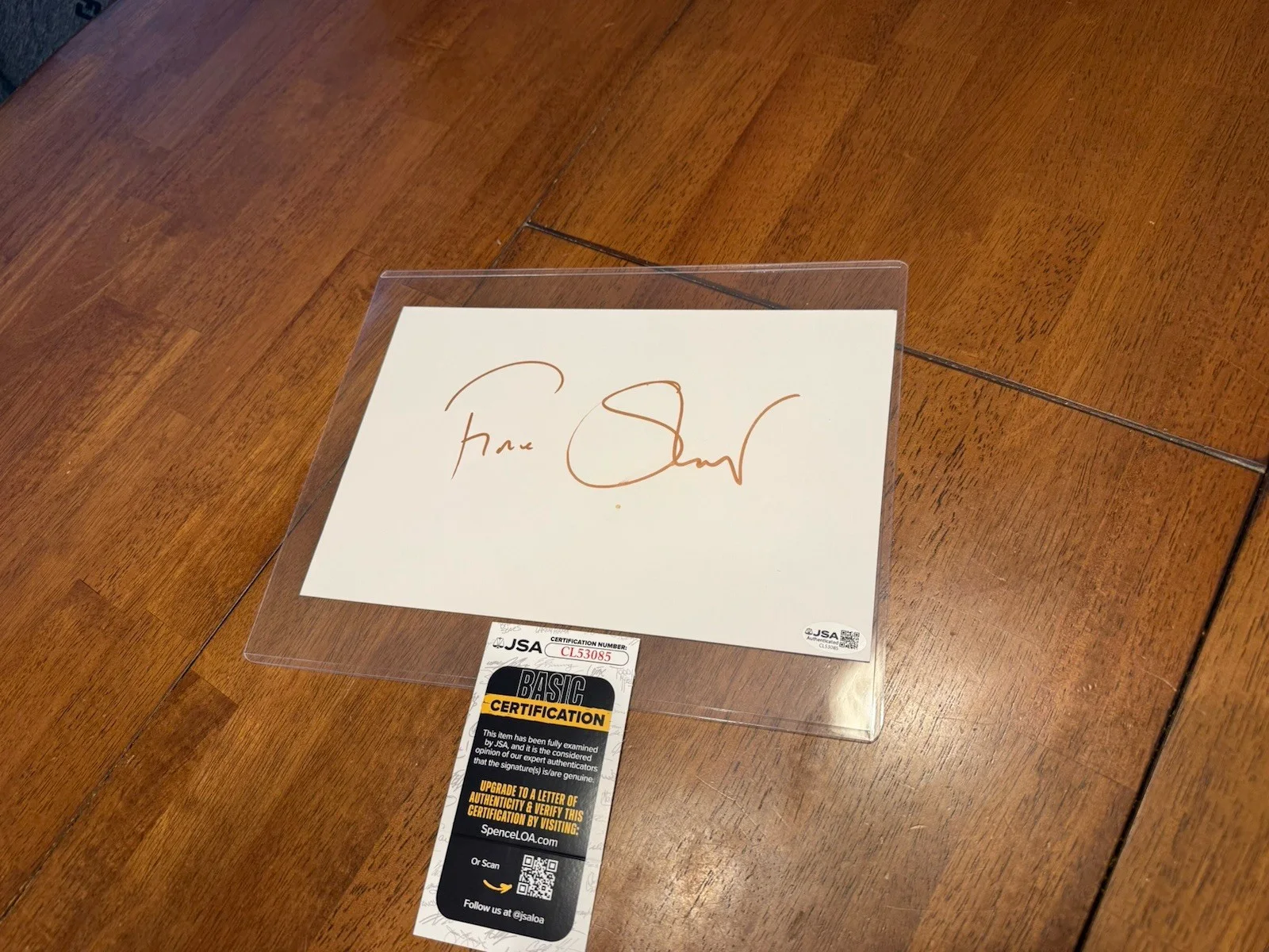 Fiona Shaw — FIONA SHAW Signed Autograph- White board- Harry Potter- Andor- JSA-CL53085