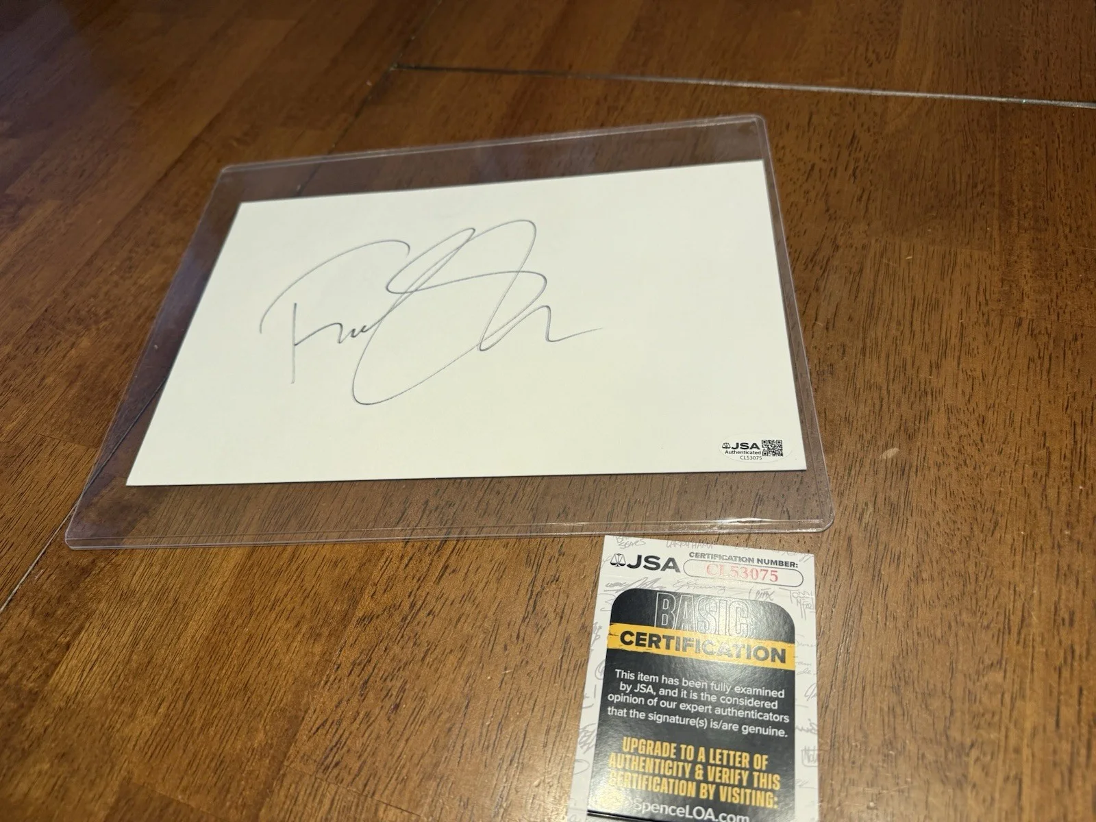 Fiona Shaw — FIONA SHAW Signed Autograph- White board- Harry Potter- Andor- JSA-CL53075