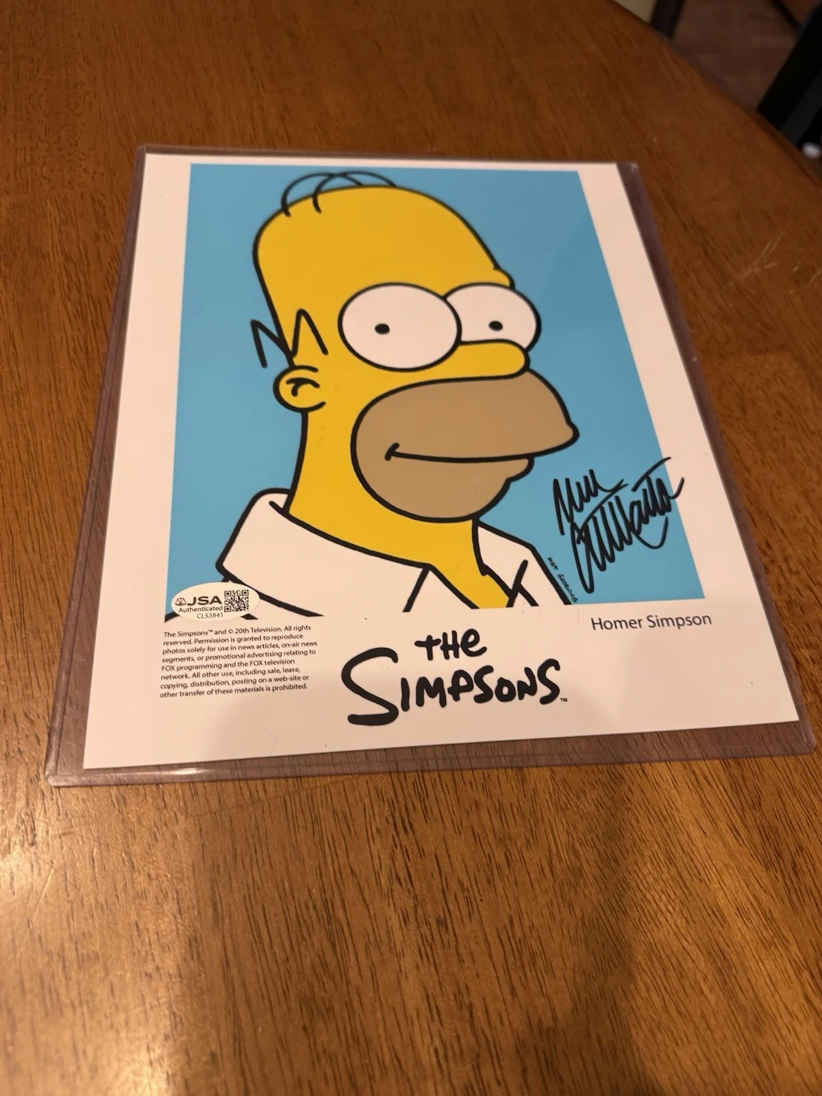 Dan Castellaneta — Dan Castellaneta Signed The Simpsons 8x10 Photo Autograph Homer JSA COA #10, image 3