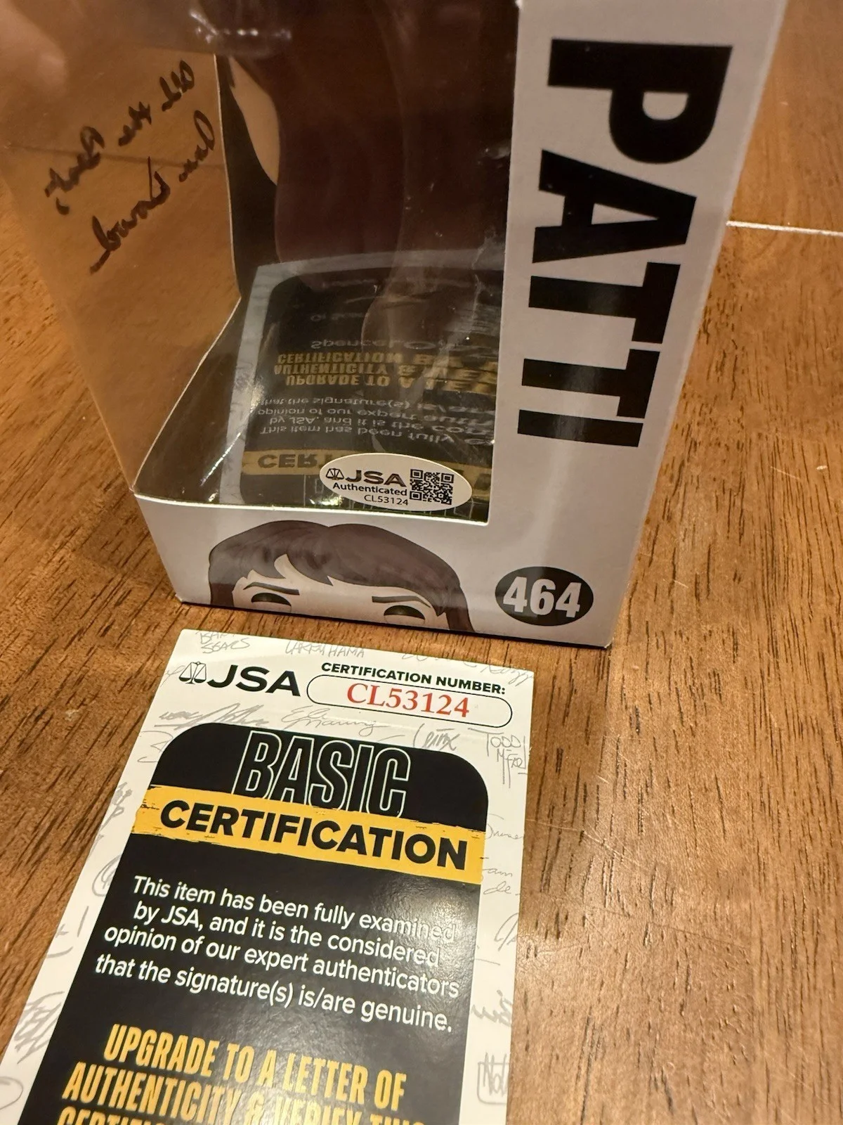 FUNKO POP! The Leftovers Ann Dowd Patti #464 Signed Auto JSA COA CL53124, image 5
