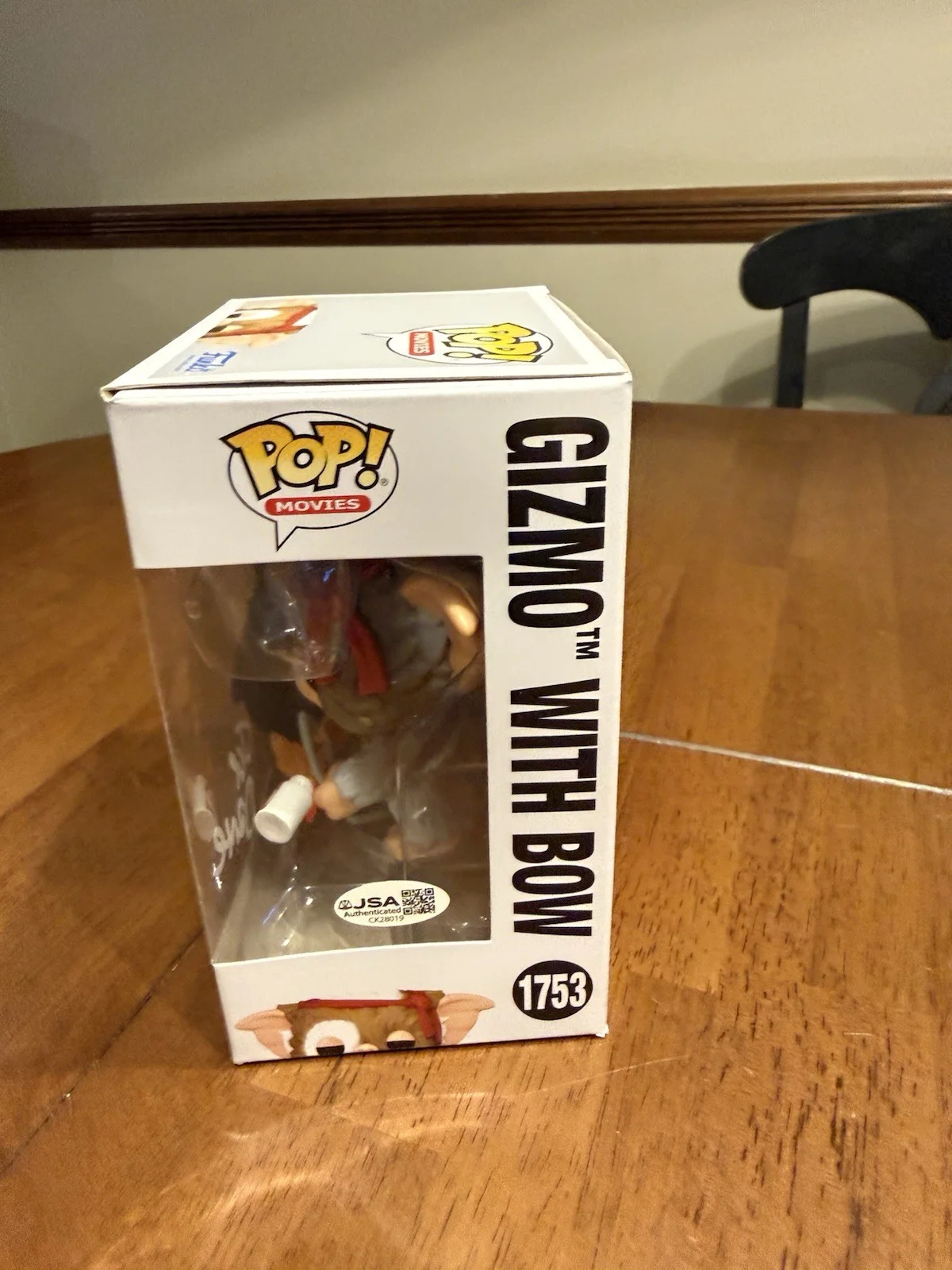 Joe Dante — Joe Dante Signed Gremlins Gizmo Funko POP! Funko 1753 Autograph JSA CK28019, изображение 4