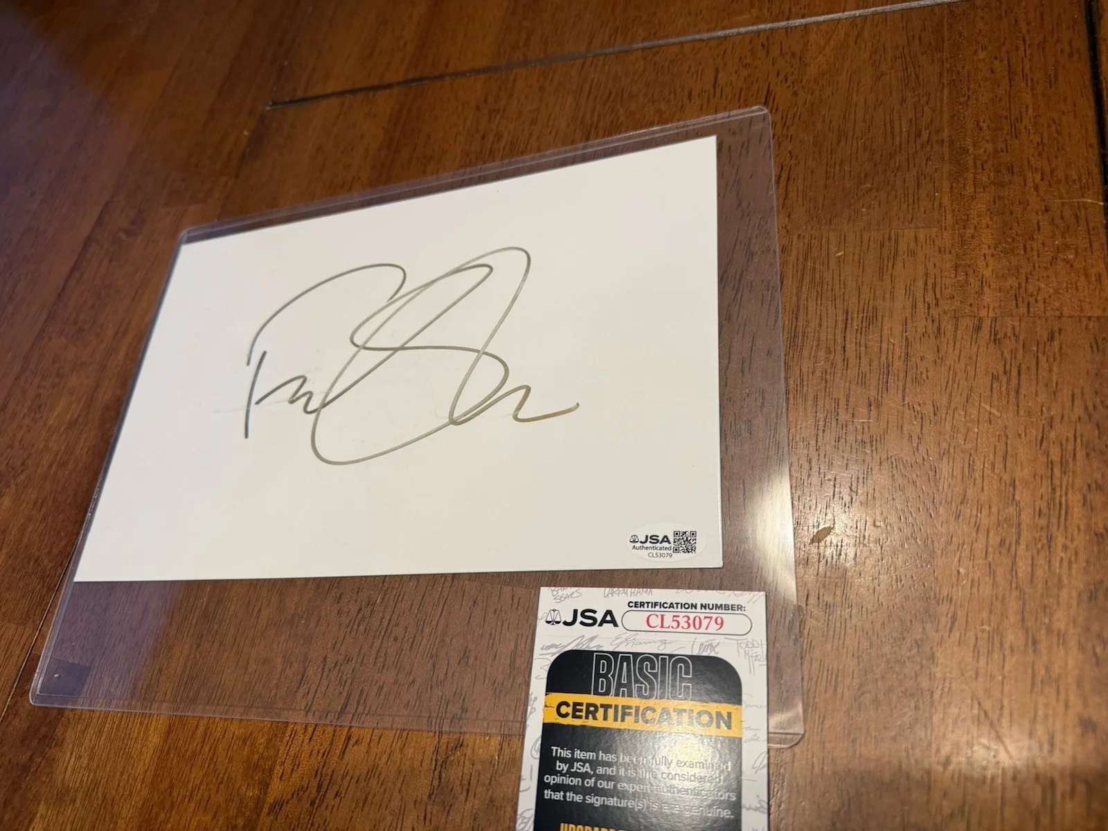 Fiona Shaw — FIONA SHAW Signed Autograph- White board- Harry Potter- Andor- JSA-CL53079