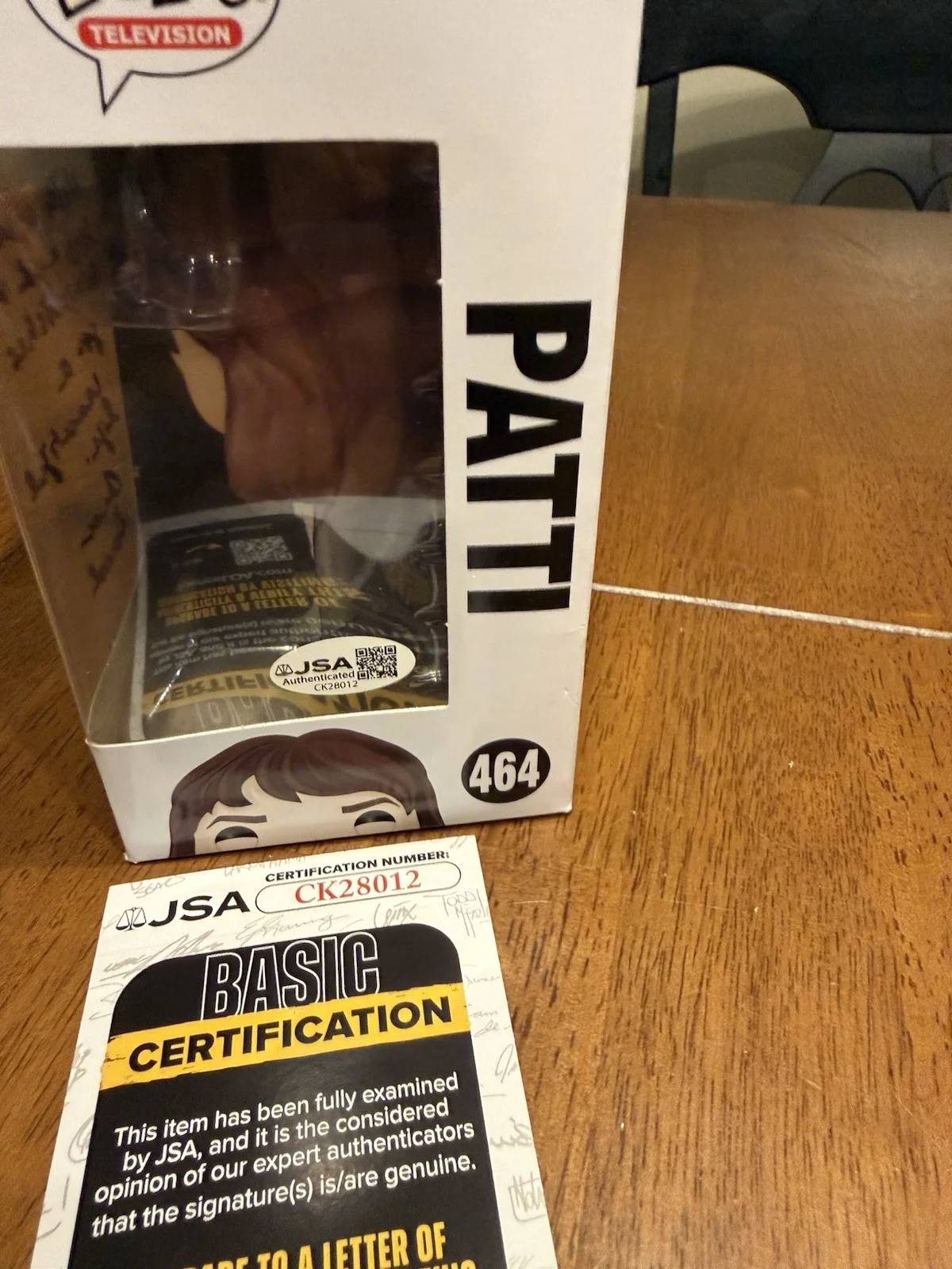 FUNKO POP! The Leftovers Ann Dowd Patti #464 Signed Auto JSA COA CK28012, image 4