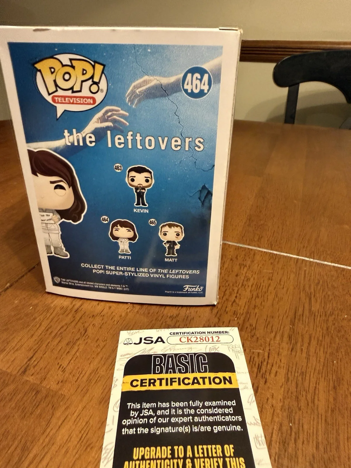 FUNKO POP! The Leftovers Ann Dowd Patti #464 Signed Auto JSA COA CK28012, image 5