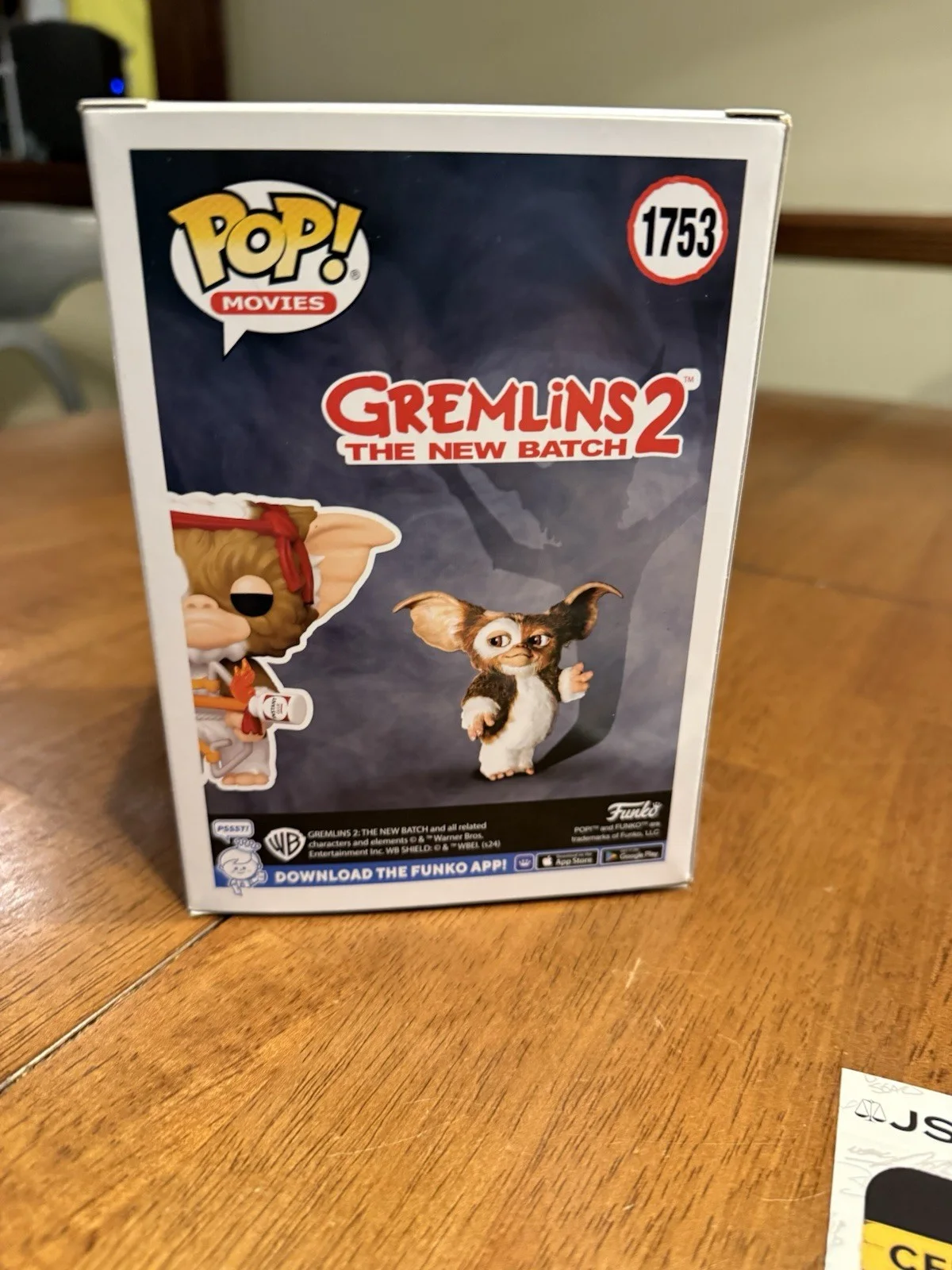 Joe Dante — Joe Dante Signed Gremlins Gizmo Funko POP! Funko 1753 Autograph JSA CK28014, image 5
