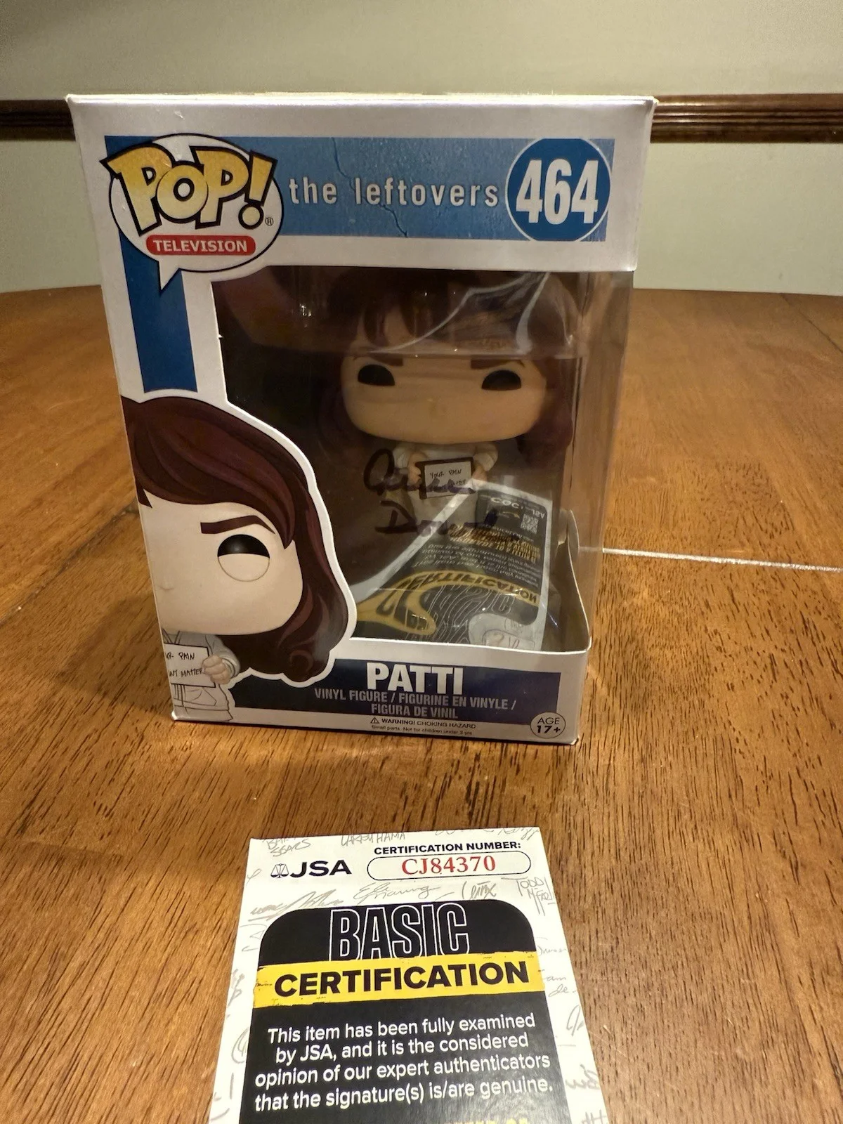 FUNKO POP! The Leftovers Ann Dowd Patti #464 Signed Auto JSA COA CJ84, image 2