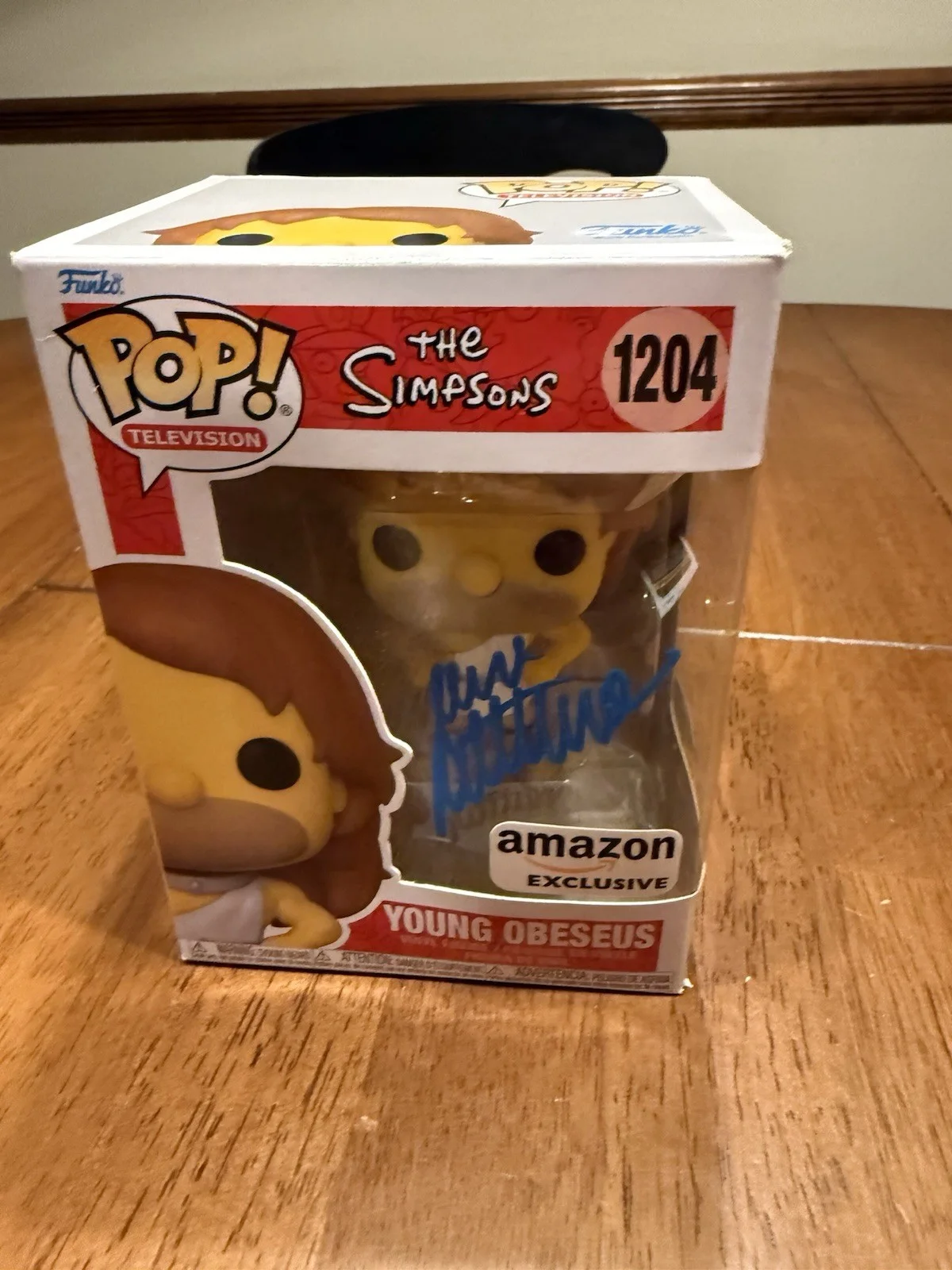 Dan Castellaneta — Dan Castellaneta Signed Young Obeseus Funko Pop JSA Homer Simpsons CJ84141, изображение 3