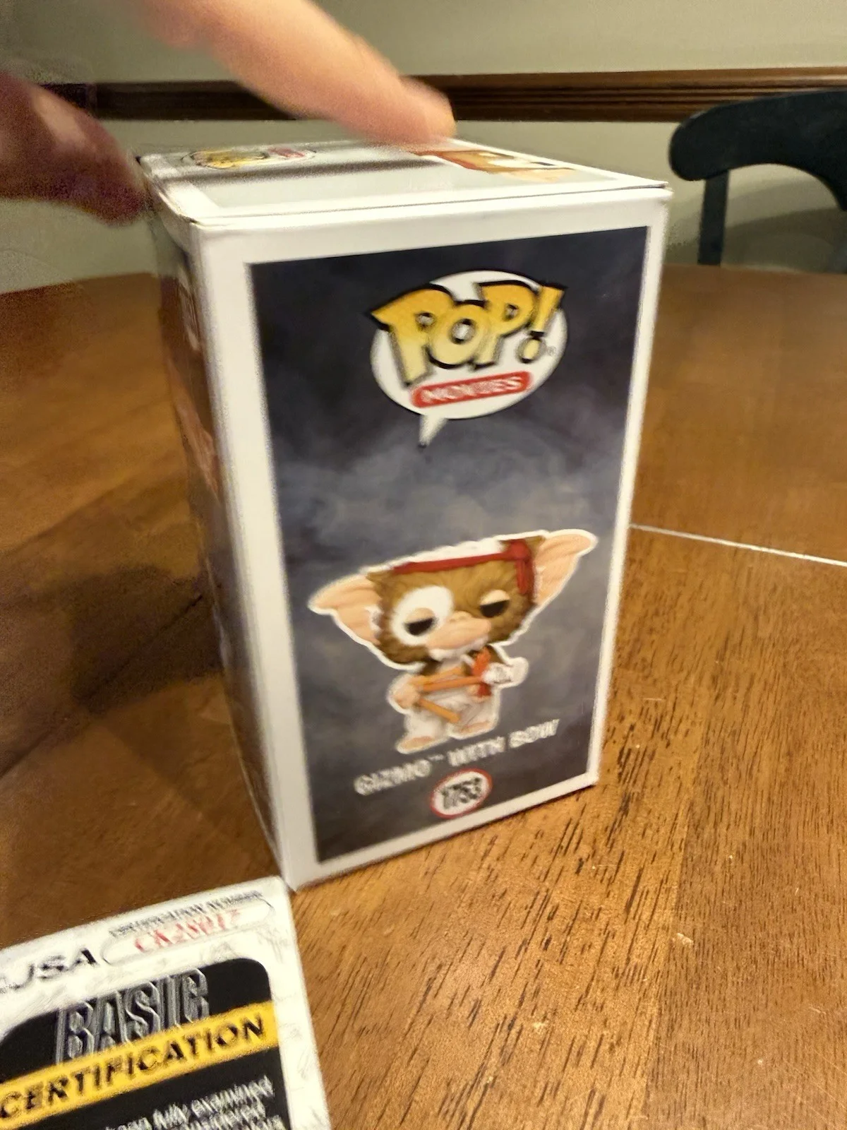 Joe Dante — Joe Dante Signed Gremlins Gizmo Funko POP! Funko 1753 Autograph JSA CK28017, image 4