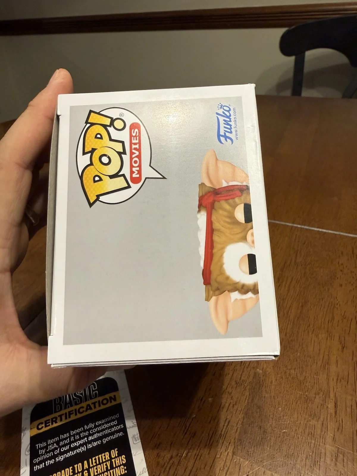 Joe Dante — Joe Dante Signed Gremlins Gizmo Funko POP! Funko 1753 Autograph JSA CK28017, image 5