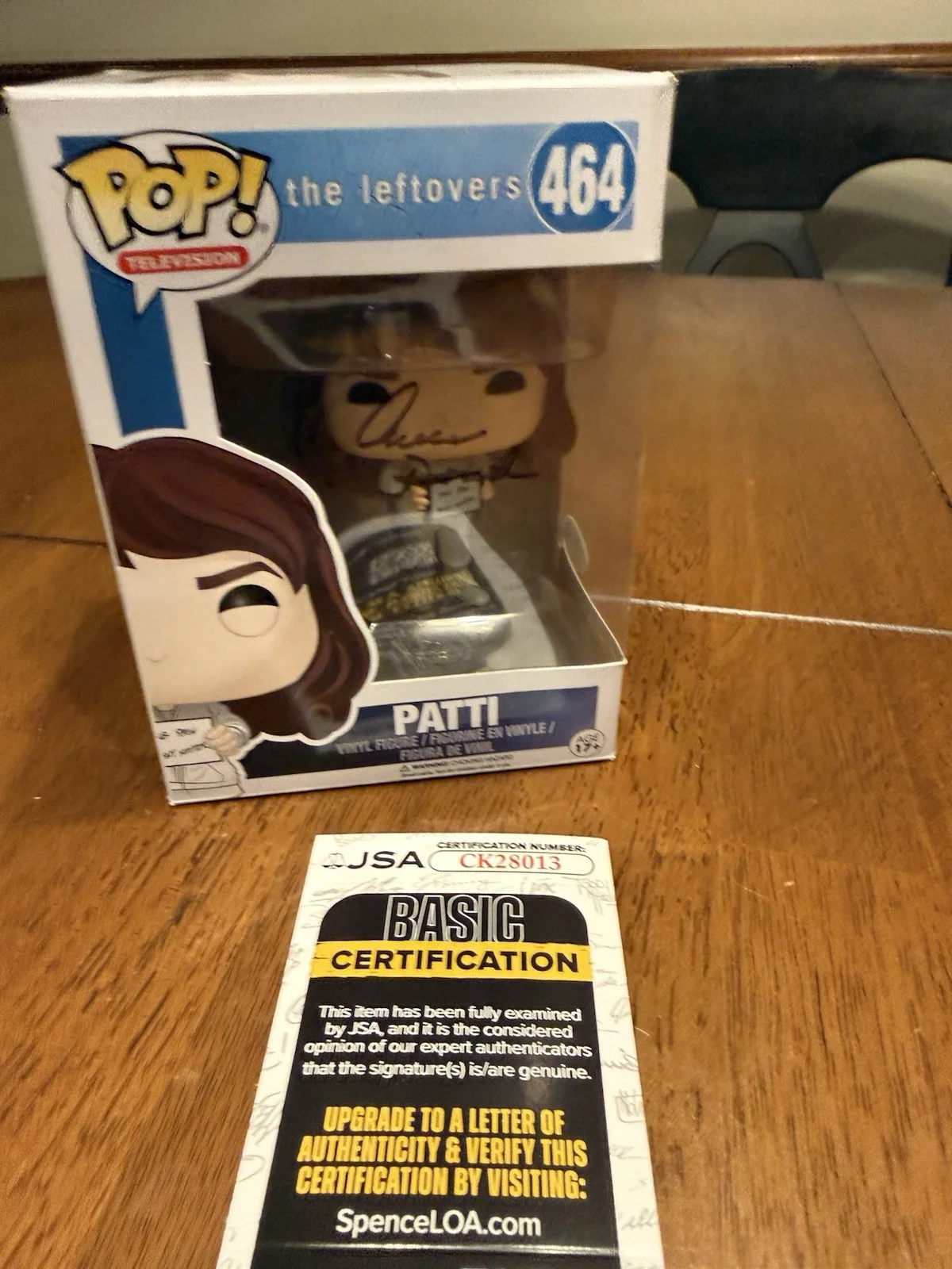 FUNKO POP! The Leftovers Ann Dowd Patti #464 Signed Auto JSA COA CK28013, image 2