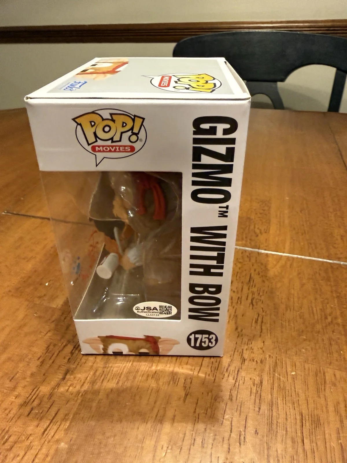 Joe Dante — Joe Dante Signed Gremlins Gizmo Funko POP! Funko 1753 Autograph JSA CL53133, image 4