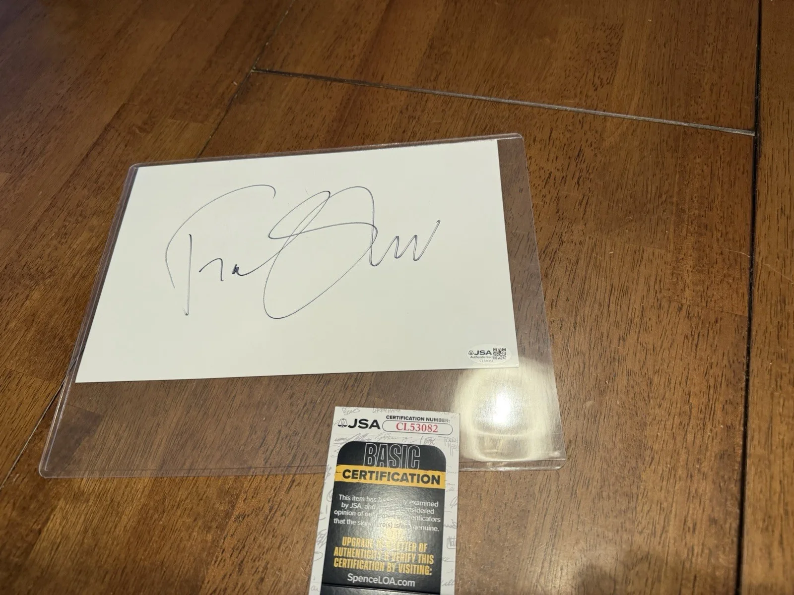 Fiona Shaw — FIONA SHAW Signed Autograph- White board- Harry Potter- Andor- JSA-CL53082