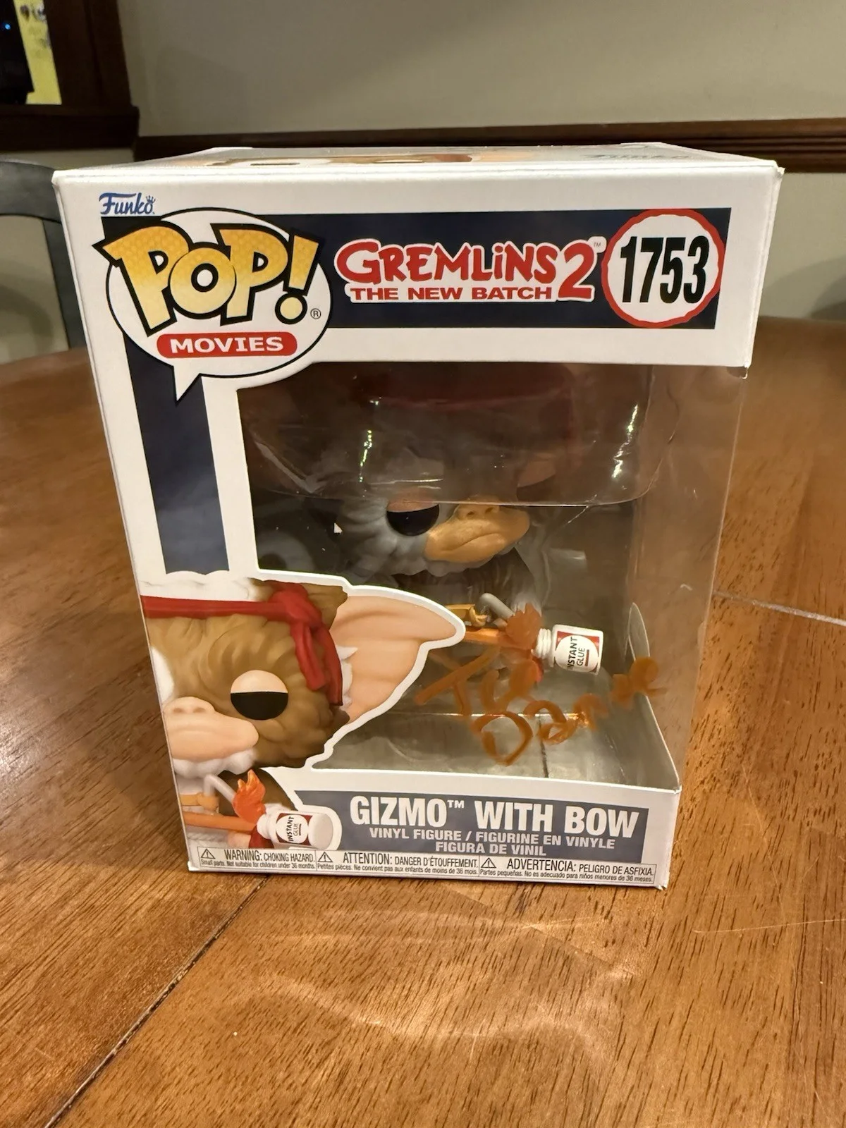 Joe Dante — Joe Dante Signed Gremlins Gizmo Funko POP! Funko 1753 Autograph JSA CK28015, image 2