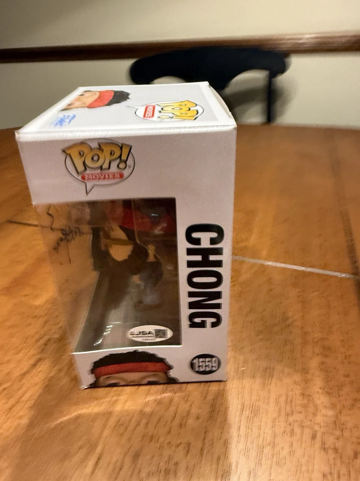 Tommy Chong — Tommy Chong Autographed Signed Funko Pop #1559 JSA COA CJ84105, image 3