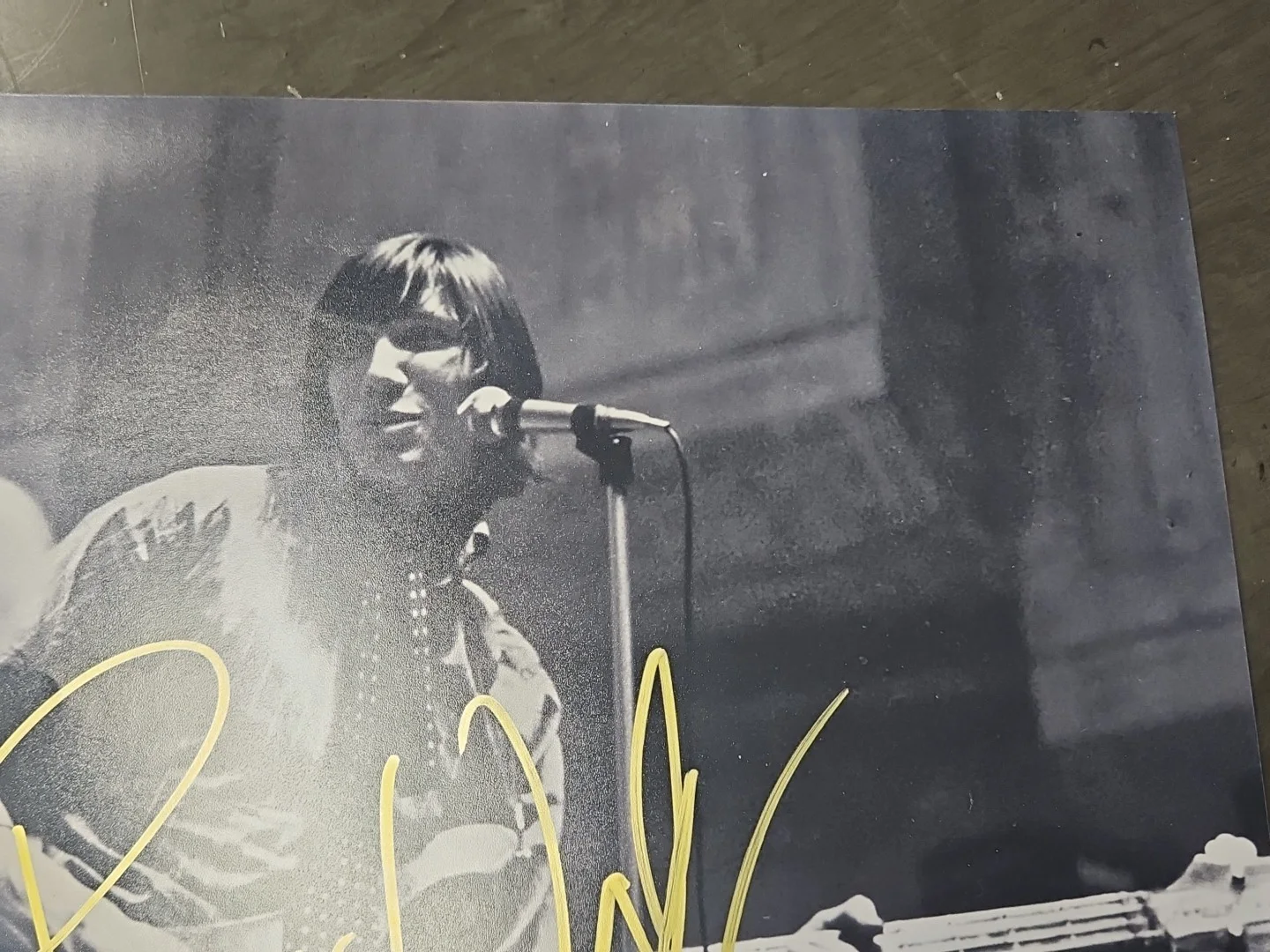 ROGER WATERS SIGNED w/ JSA COA Certified - Huge 11x14 Concert Photo Pink Floyd, изображение 4
