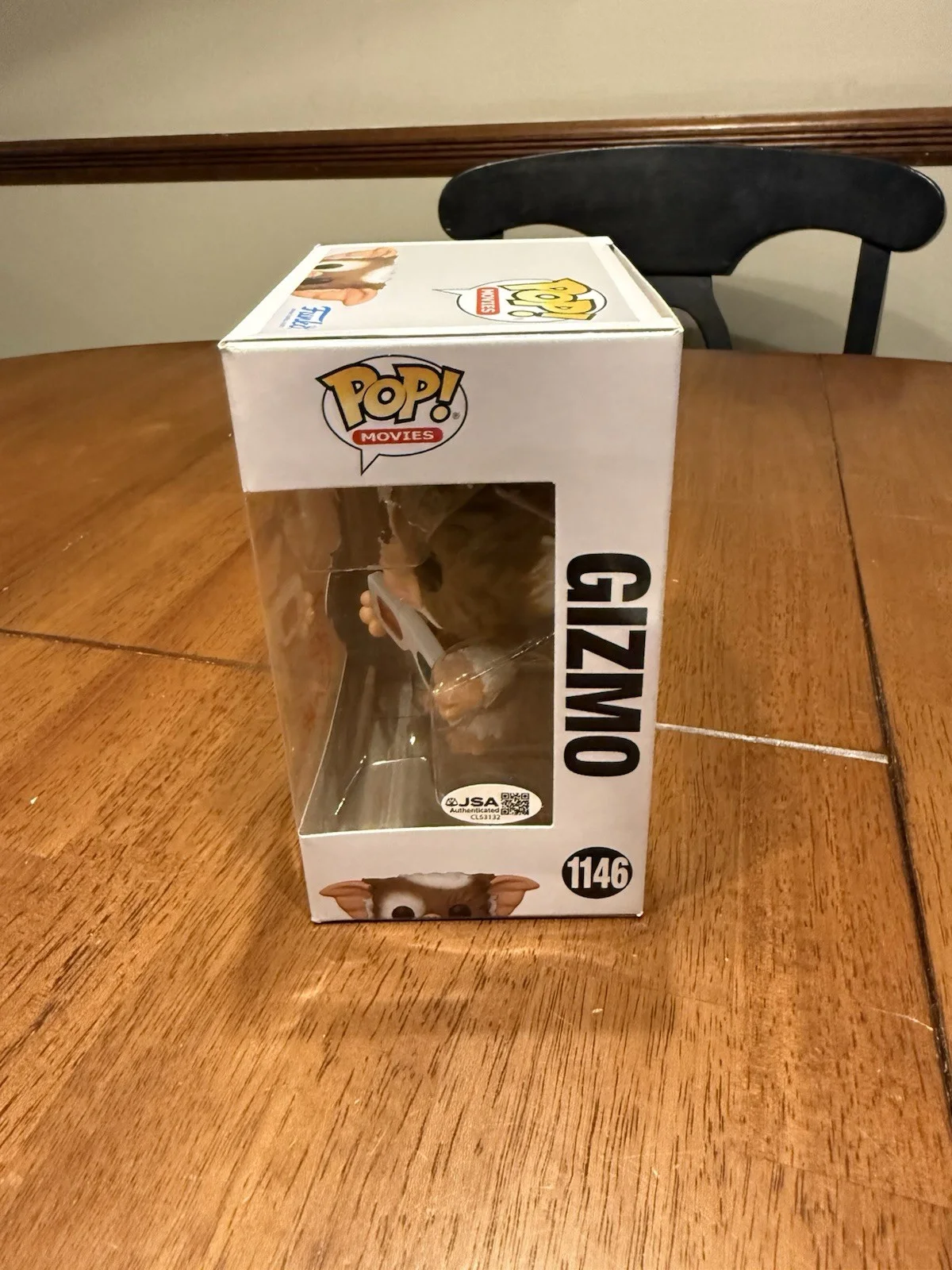 Joe Dante — Joe Dante Signed Gremlins Gizmo Funko POP! Funko 1146 Autograph JSA CL53132, image 4