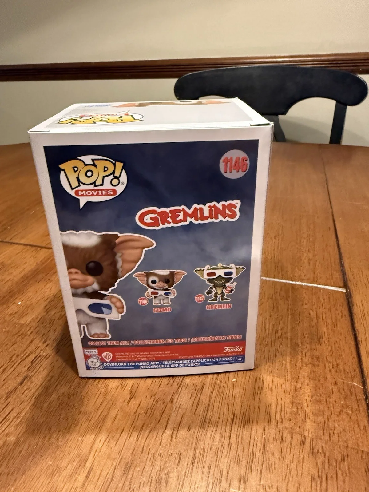 Joe Dante — Joe Dante Signed Gremlins Gizmo Funko POP! Funko 1146 Autograph JSA CL53132, image 5