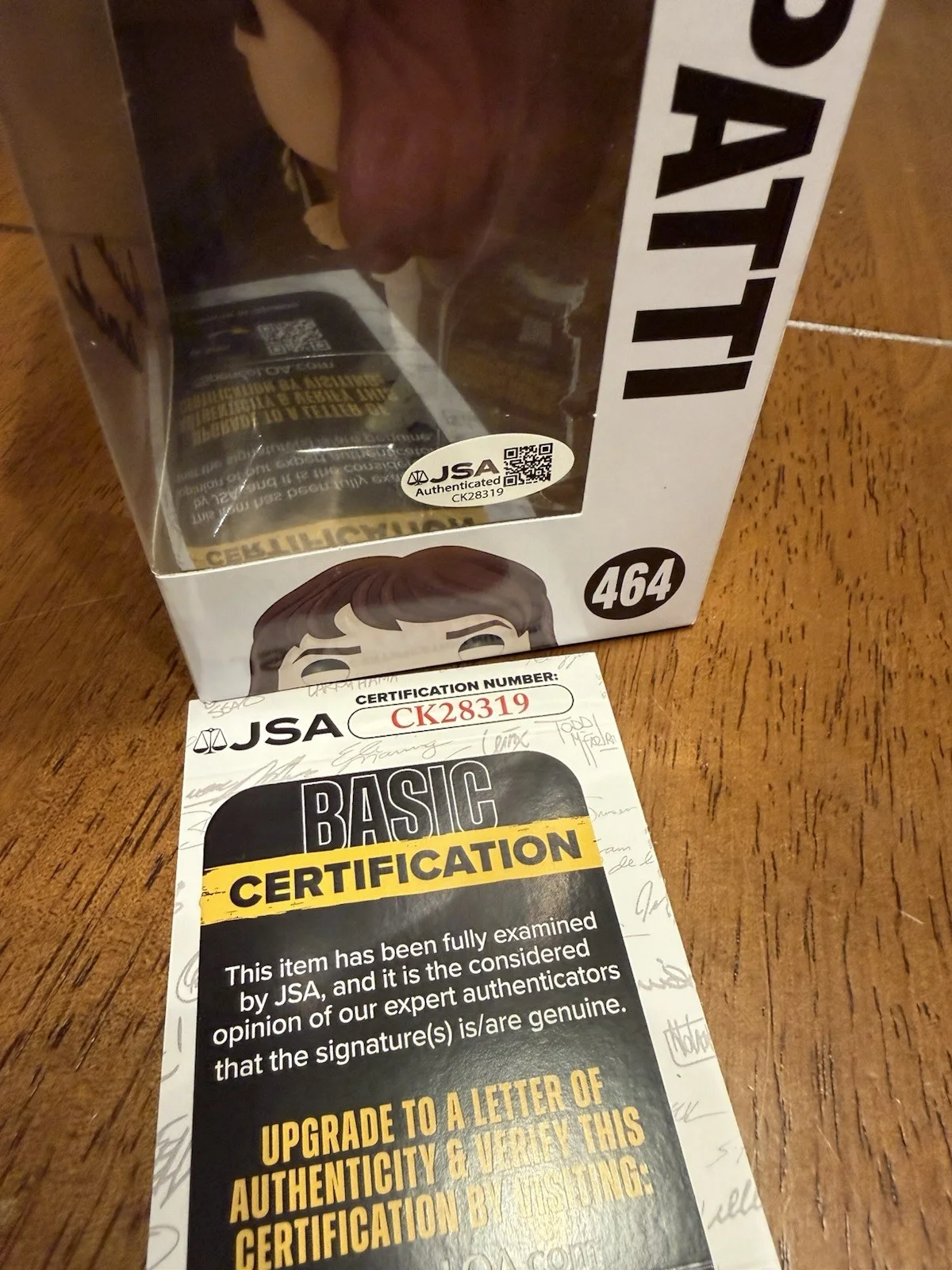 FUNKO POP! The Leftovers Ann Dowd Patti #464 Signed Auto JSA COA CK28319, image 3