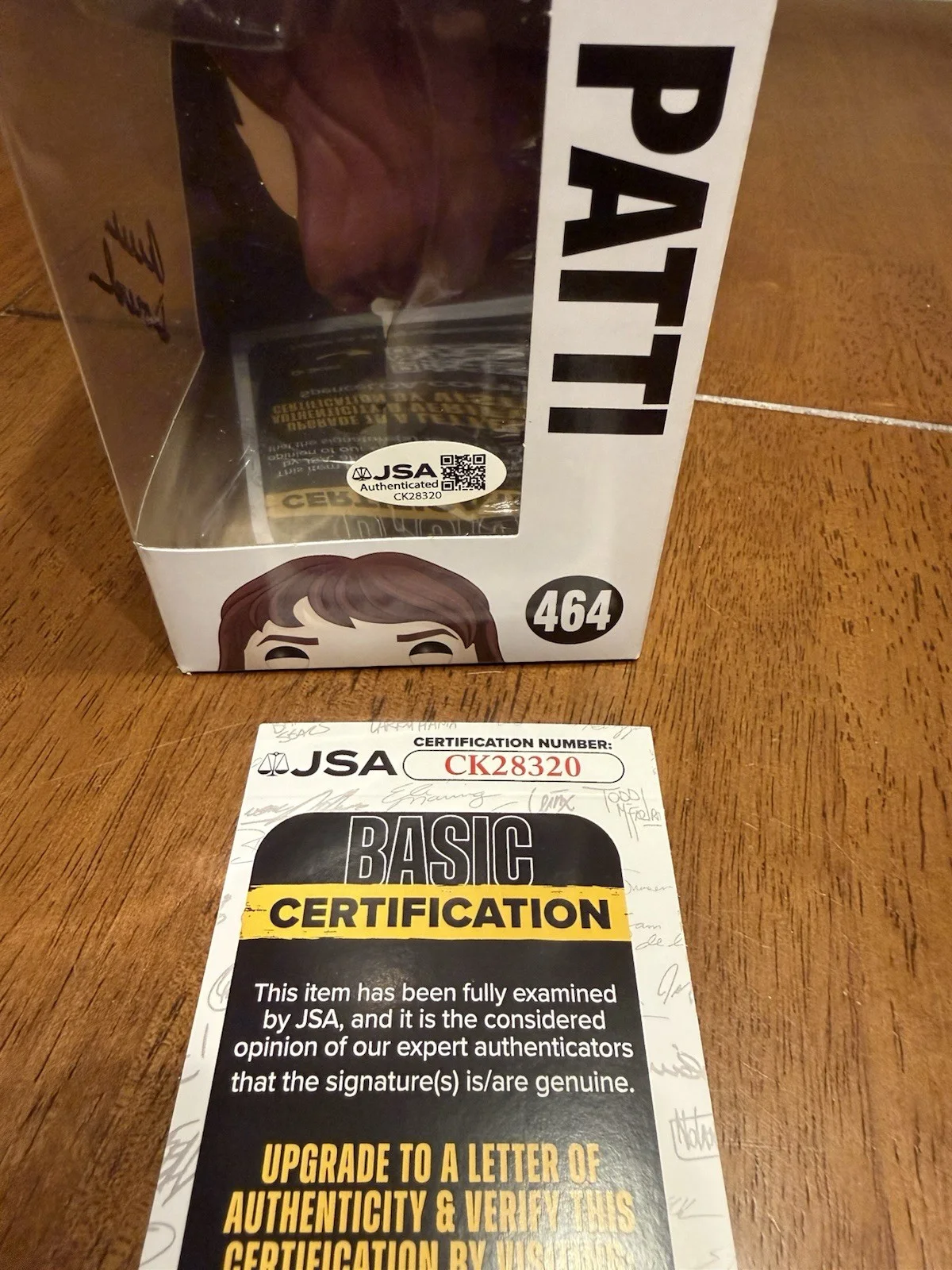 FUNKO POP! The Leftovers Ann Dowd Patti #464 Signed Auto JSA COA CK28320, image 3