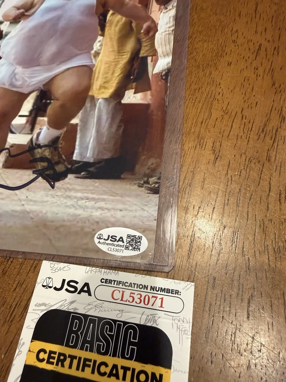 Preston Lacy — Wee Man Signed Autographed 8X10 Photo Jackass JSA CL53071, image 2