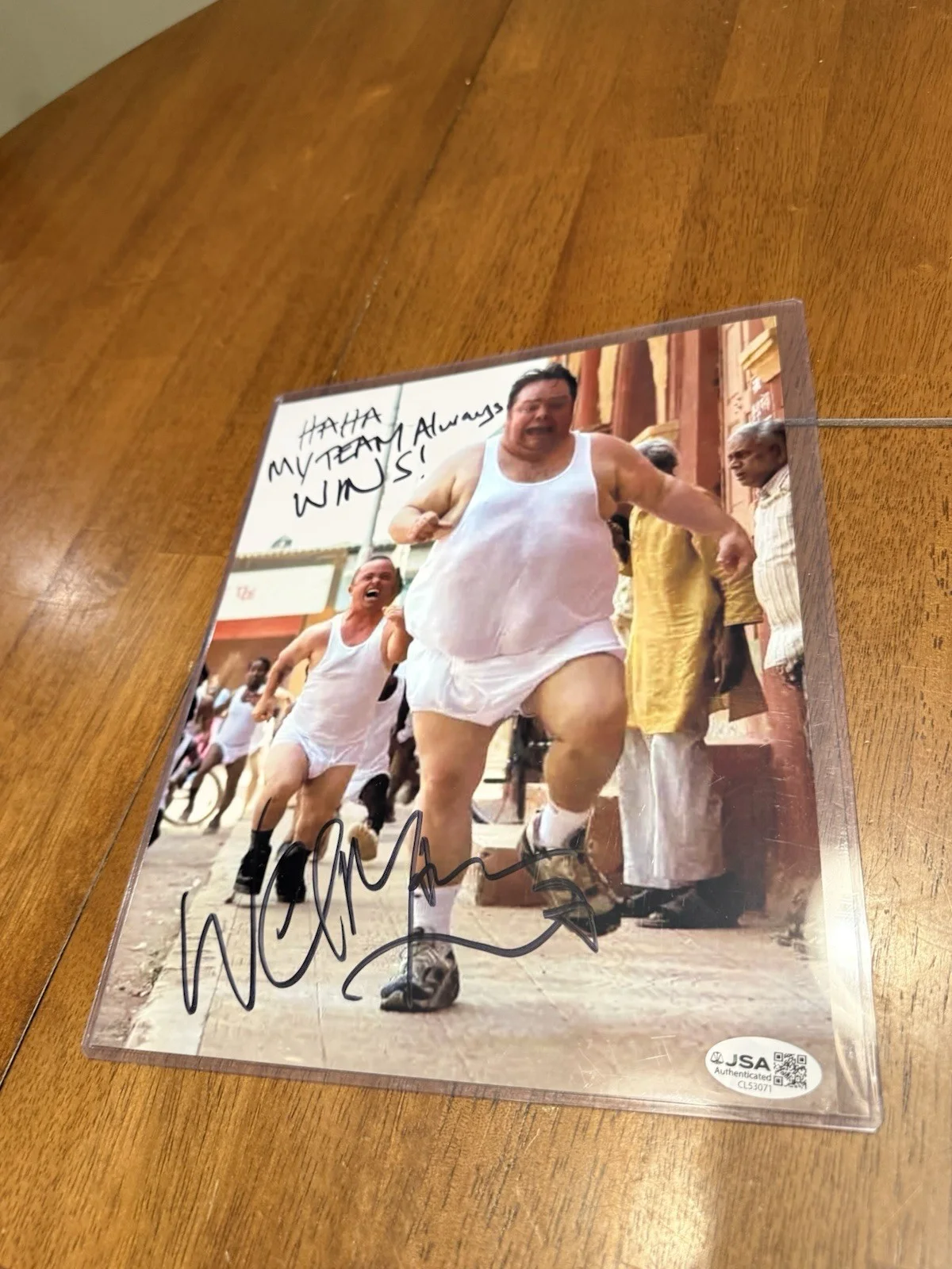 Preston Lacy — Wee Man Signed Autographed 8X10 Photo Jackass JSA CL53071, image 3