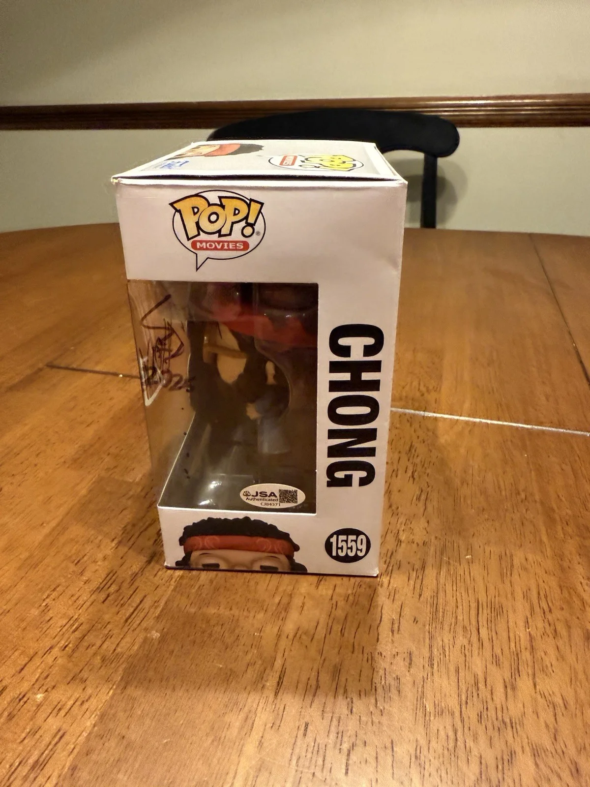 Tommy Chong — Tommy Chong Autographed Signed Funko Pop #1559 JSA COA CJ84371, изображение 4