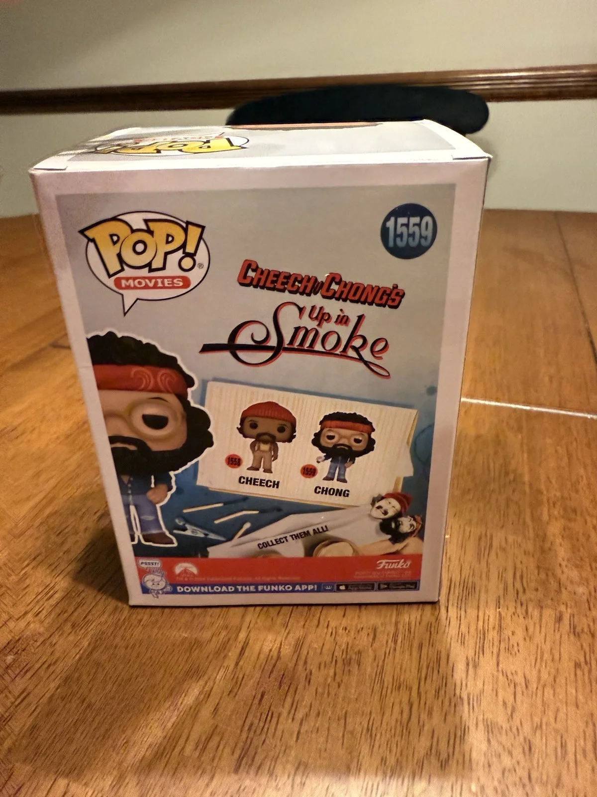 Tommy Chong — Tommy Chong Autographed Signed Funko Pop #1559 JSA COA CJ84371, изображение 5