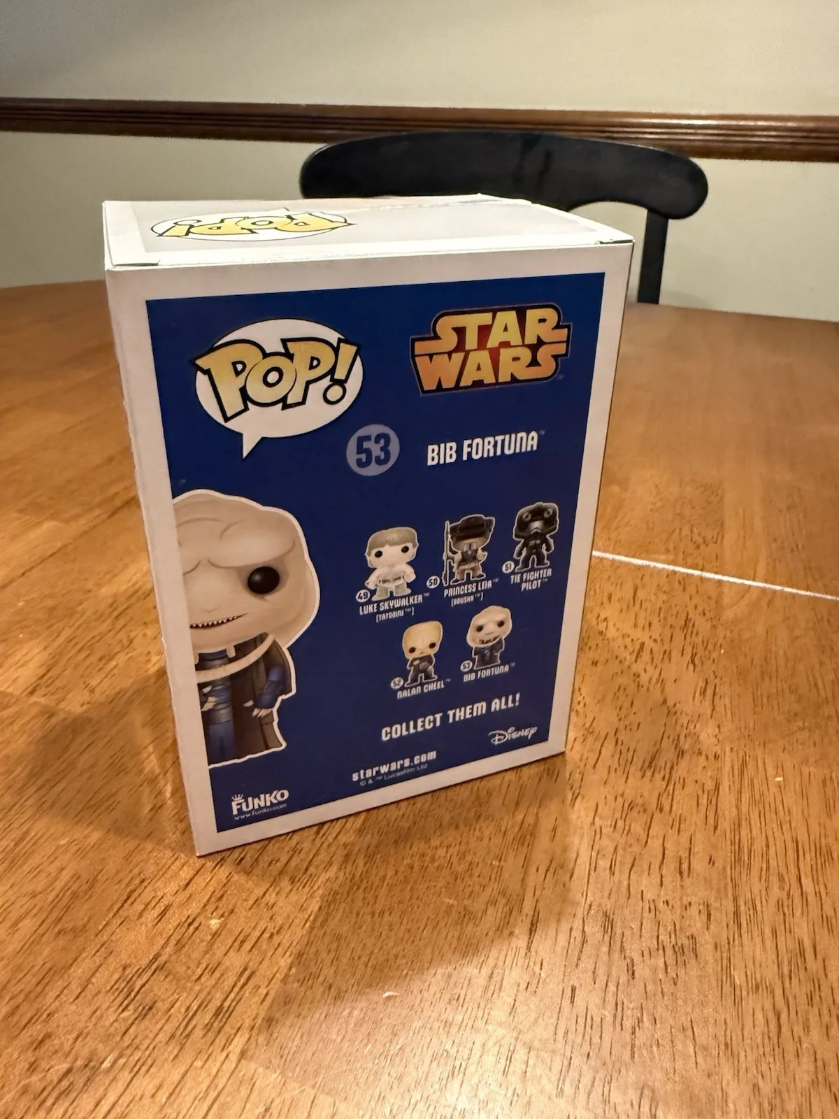 Michael Carter — 💎Funko Pop! 53 Bib Fortuna, Star Wars / Signed Michael Carter JSA Autograph, image 5