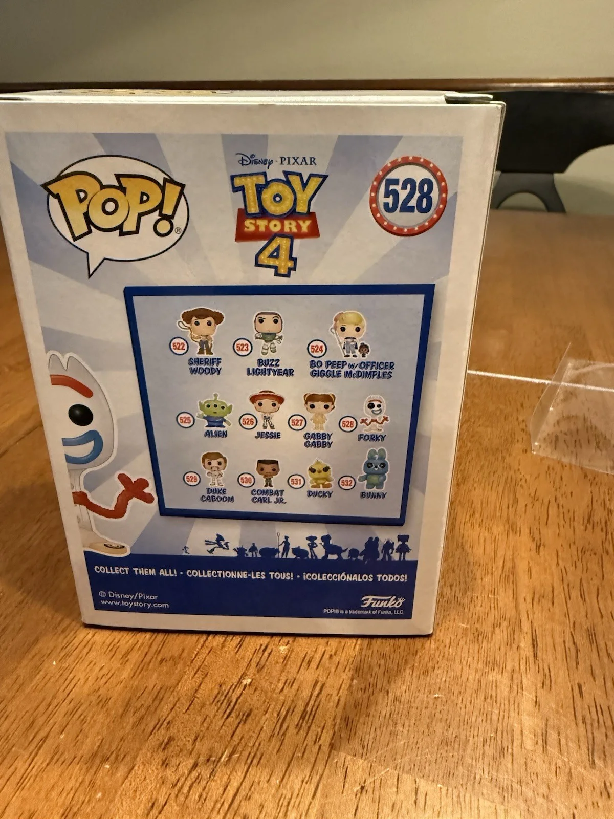 Tony Hale Signed Autographed Forky Toy Stoy 4 Funko Pop JSA COA, image 3