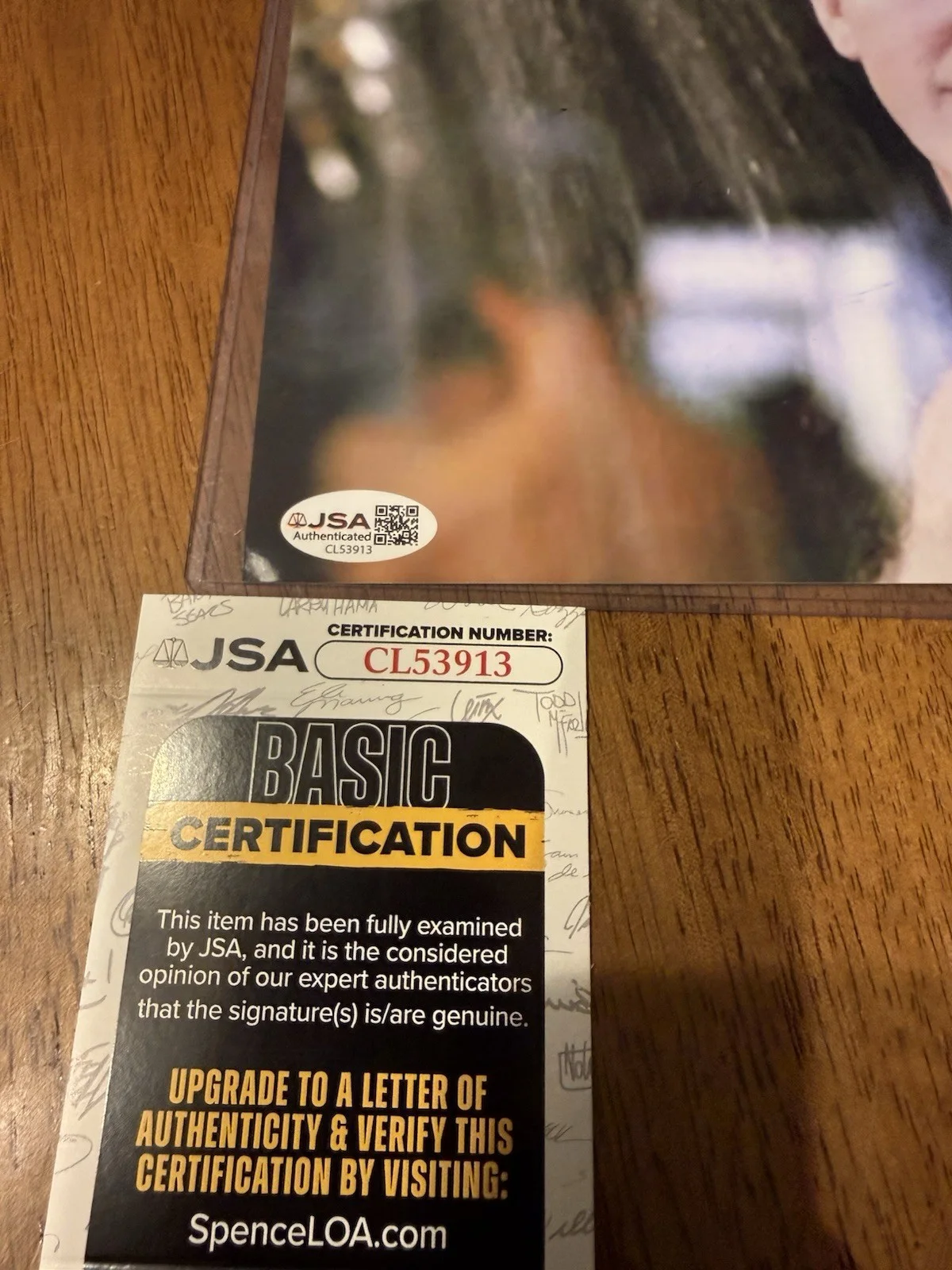 Mark Rolston — Mark Rolston " Shawshank Redemption " Hand Signed 8x10 JSA Certified, image 2