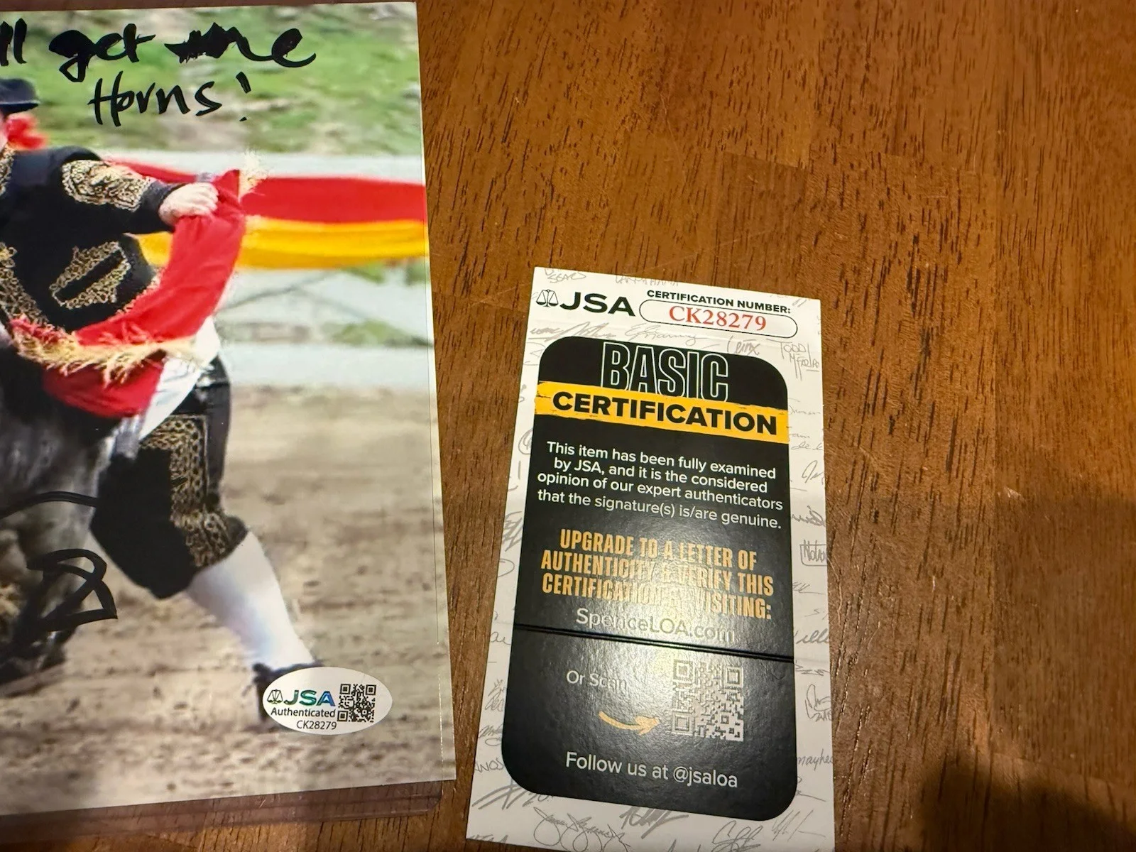 Weeman — Wee Man Signed Autographed 8X10 Photo Jackass JSA CK28279, image 2