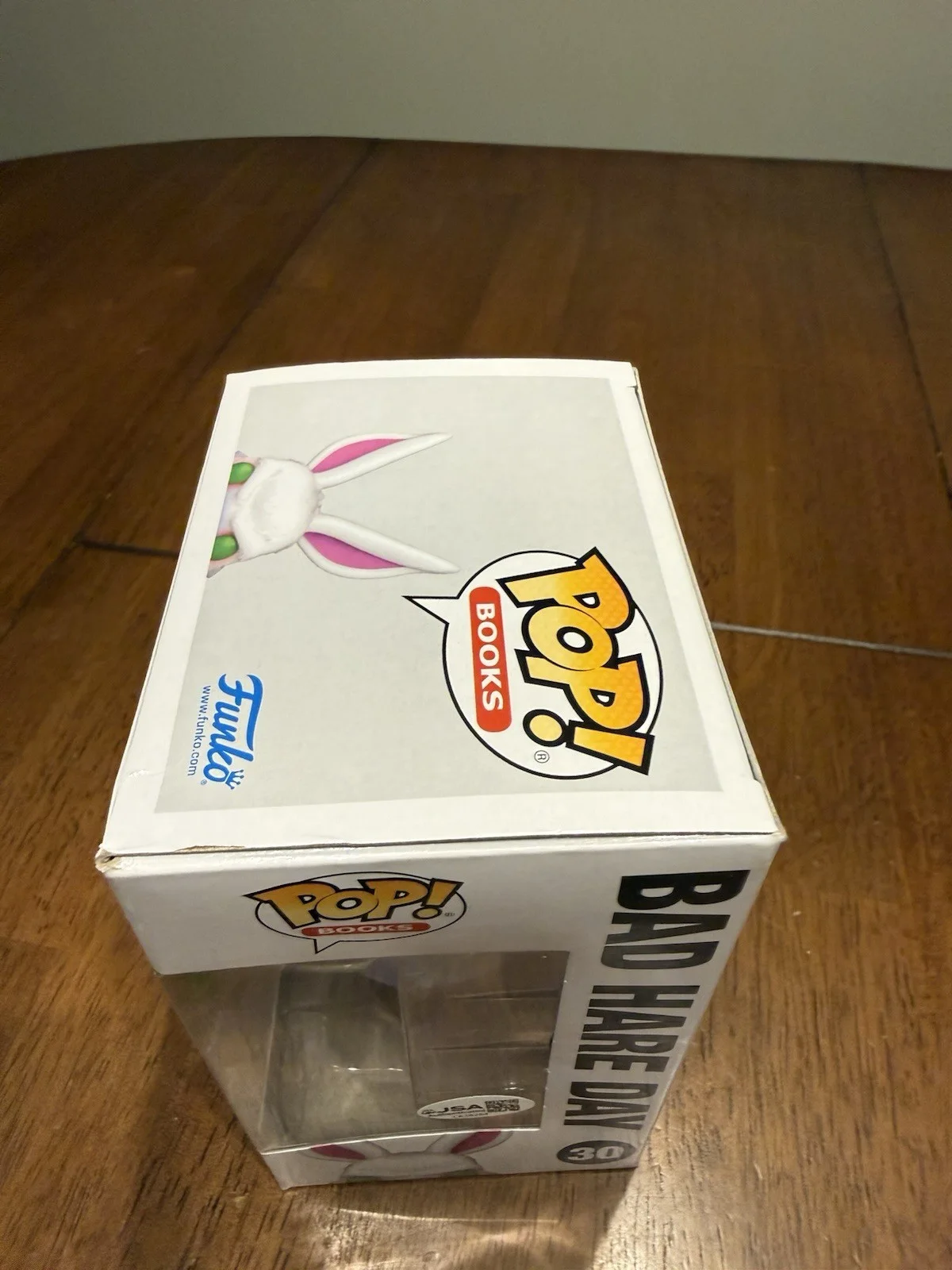 TIM JACOBUS — TIM JACOBUS SIGNED Bad Hare Day POP FUNKO GOOSEBUMPS JSA COA CK28284, изображение 4