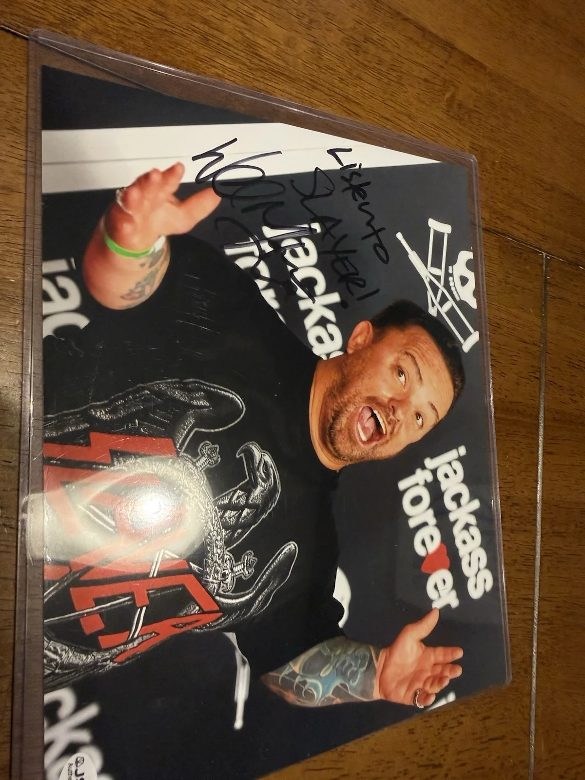 Preston Lacy — Wee Man Signed Autographed 8X10 Photo Jackass JSA CL53070, image 3