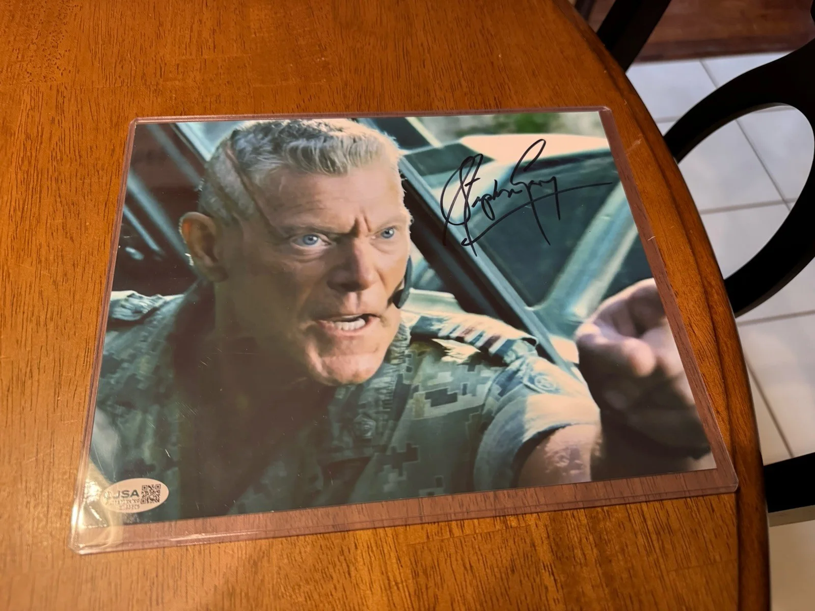 Stephen Lang Signed 8x10, Avatar, Miles Quaritch, JSA COA #3, image 3