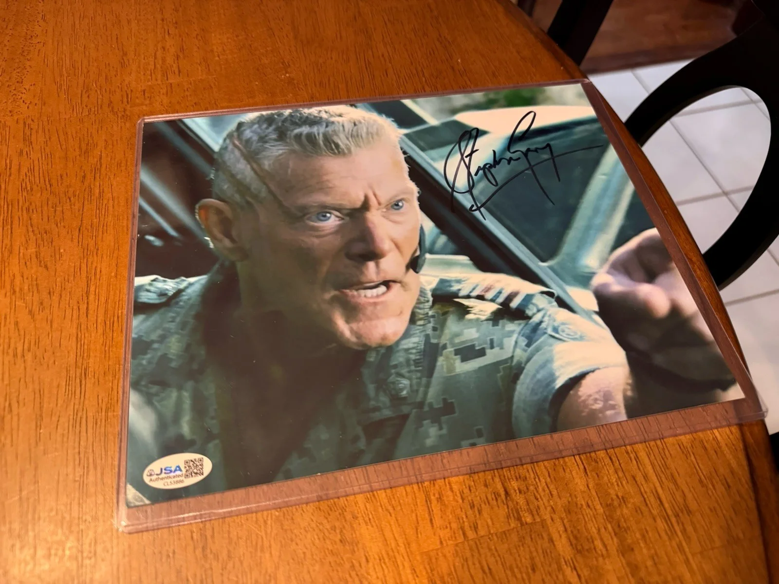 Stephen Lang Signed 8x10, Avatar, Miles Quaritch, JSA COA #3, image 4