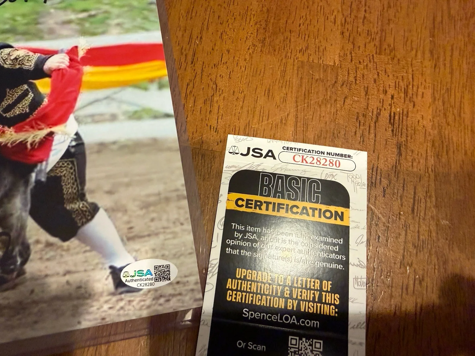Weeman — Wee Man Signed Autographed 8X10 Photo Jackass JSA CK28280, image 2