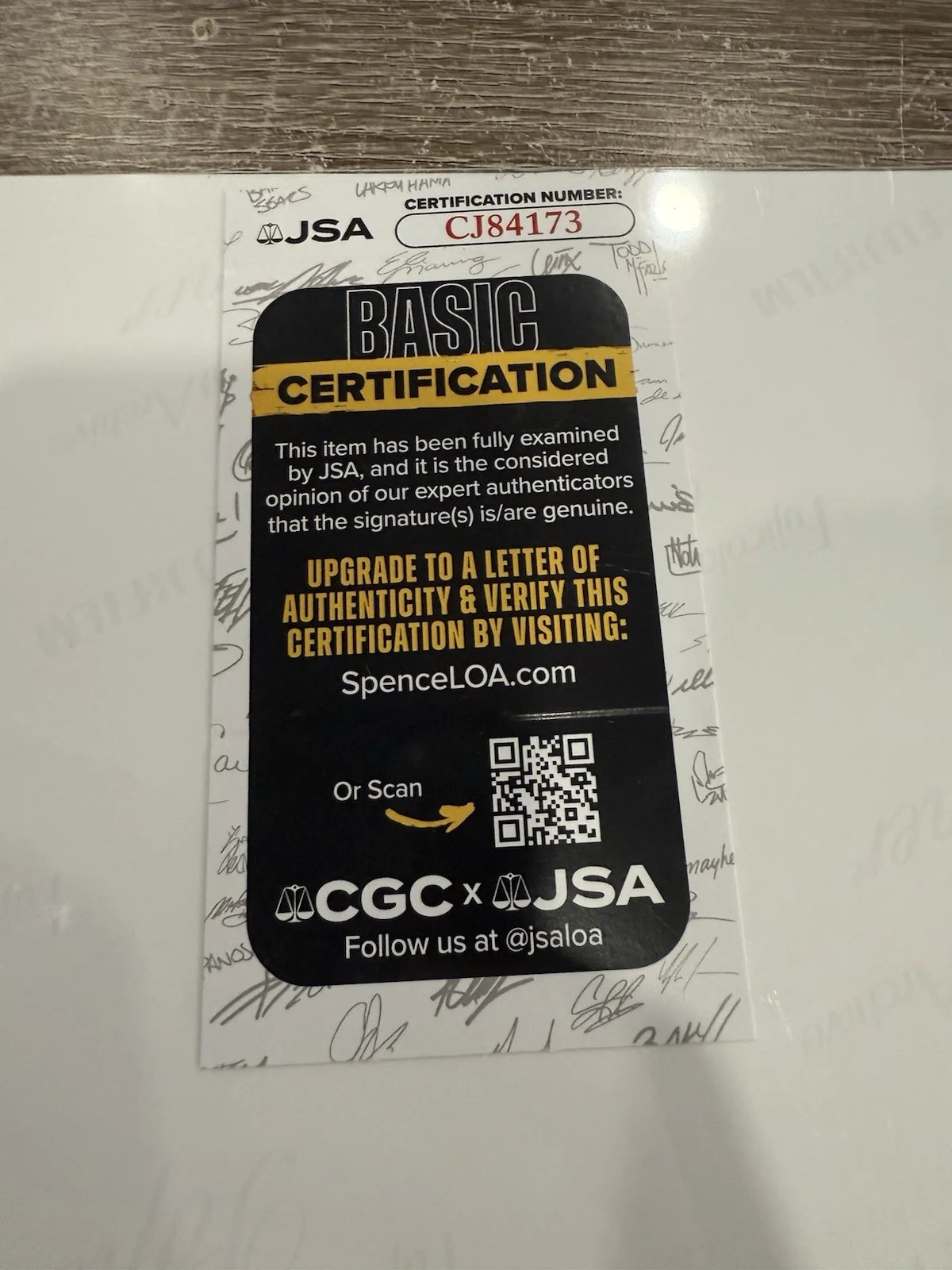 Stephen Lang Signed 8x10, Avatar, Miles Quaritch, JSA COA CJ84173, изображение 3