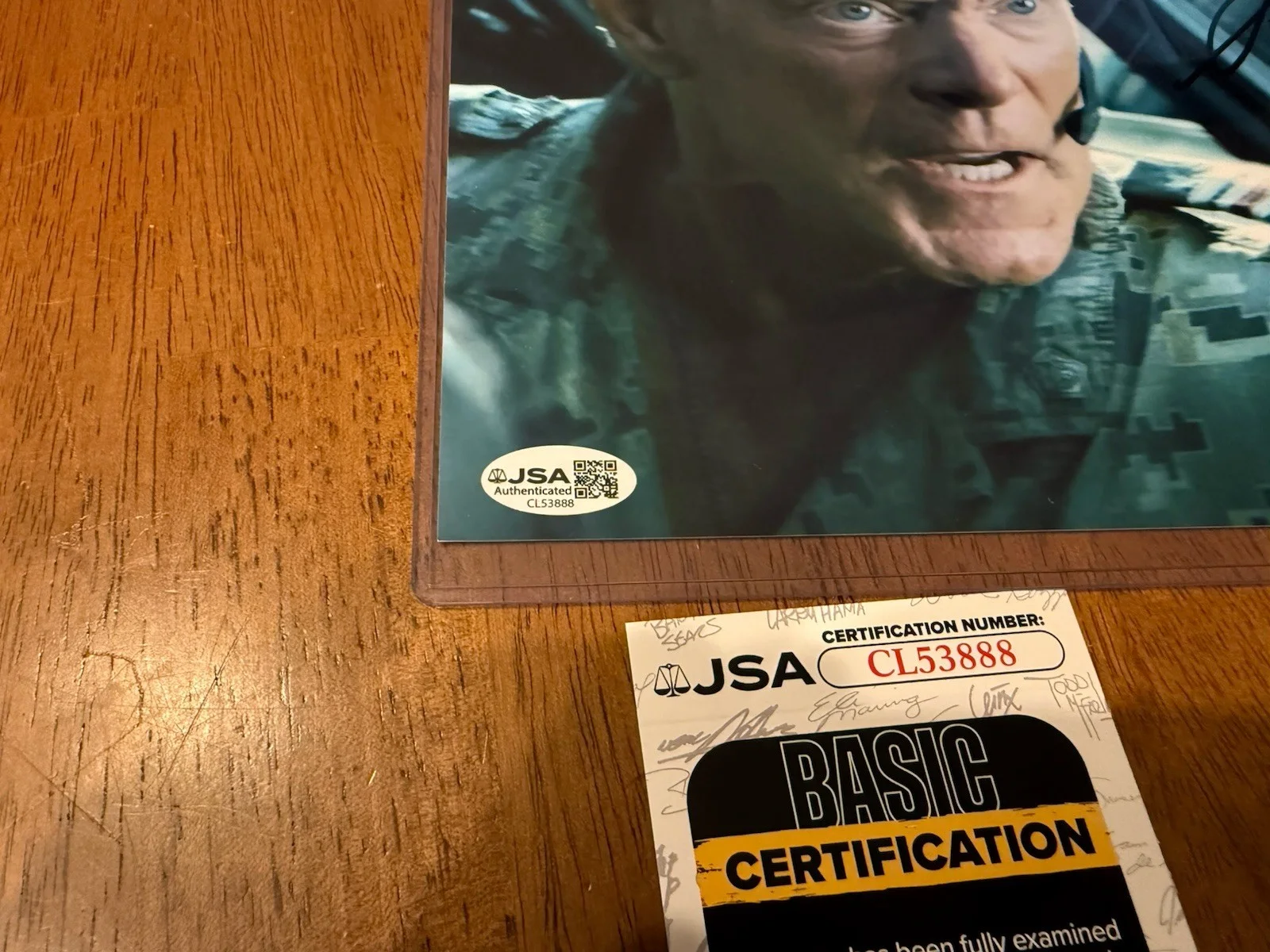 Stephen Lang Signed 8x10, Avatar, Miles Quaritch, JSA COA, image 2