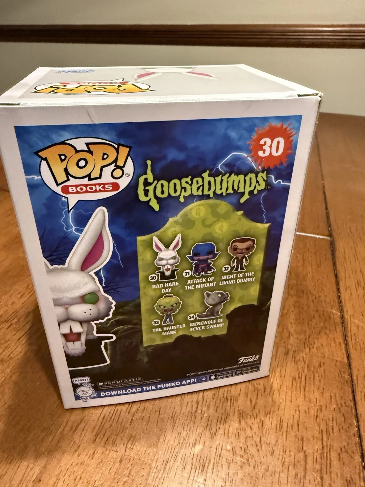 TIM JACOBUS — TIM JACOBUS SIGNED Bad Hare Day POP FUNKO GOOSEBUMPS JSA COA CK28285, image 5